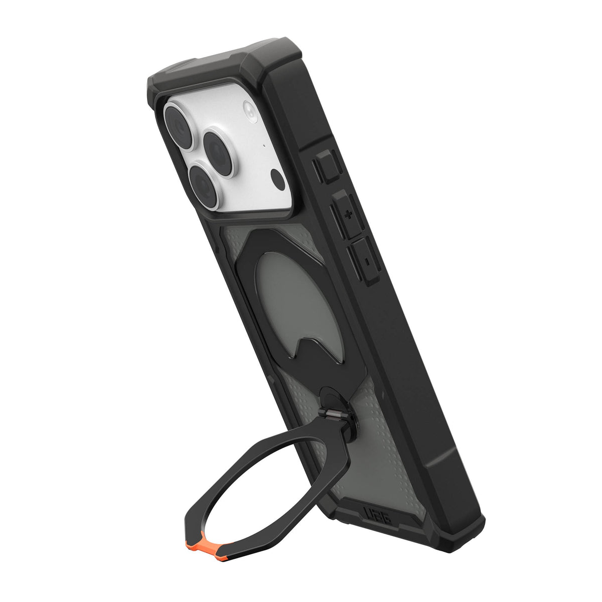 iPhone 18 Pro Max/17 Pro Max UAG Plasma XTE 360 MagSafe Case - Black/Orange - 15-15887