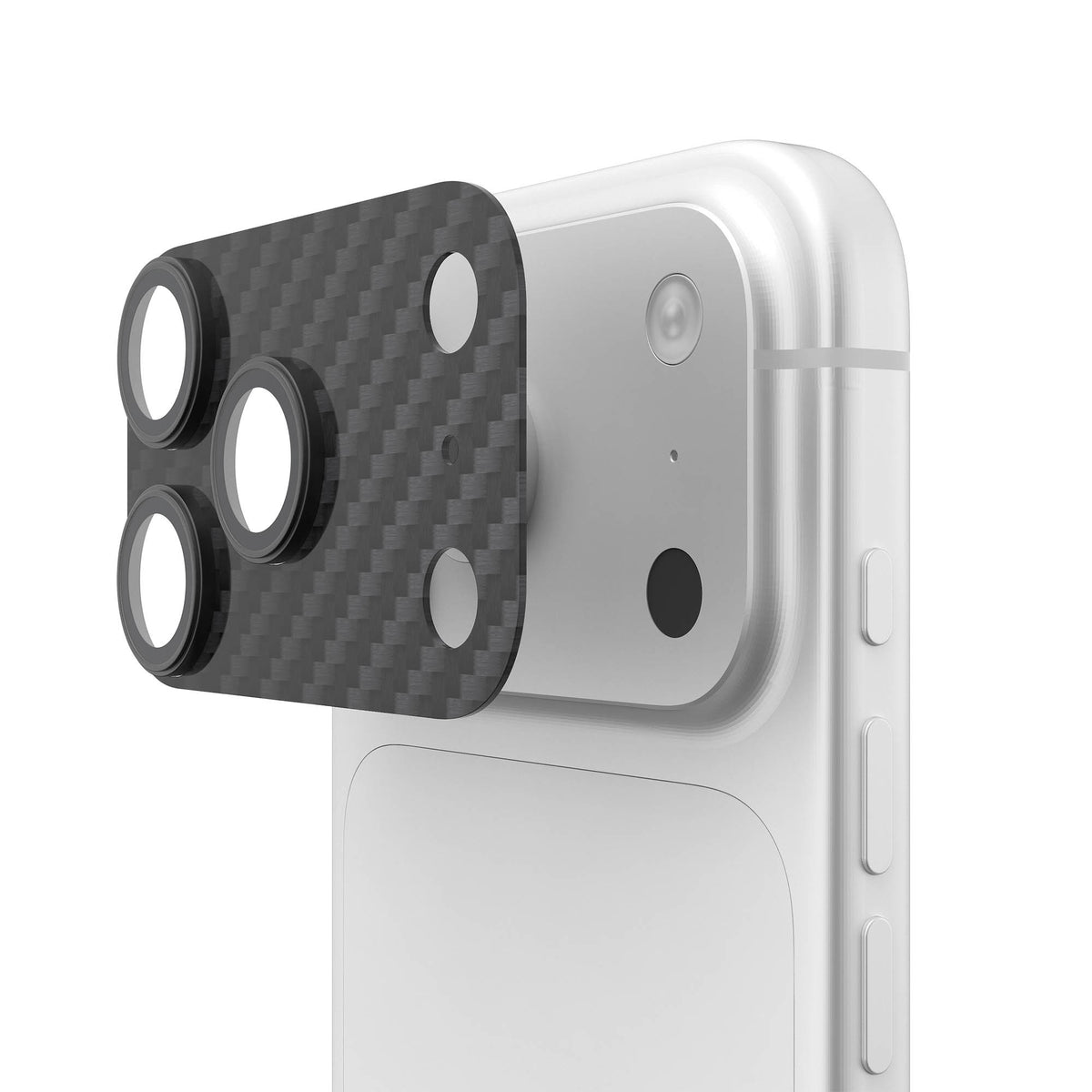 iPhone 18 Pro/17 Pro UAG Carbon Fiber Camera Shield - Black - 15-15890