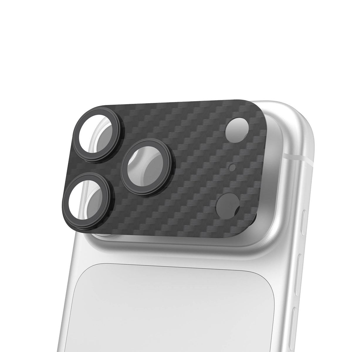 iPhone 18 Pro/17 Pro UAG Carbon Fiber Camera Shield - Black - 15-15890