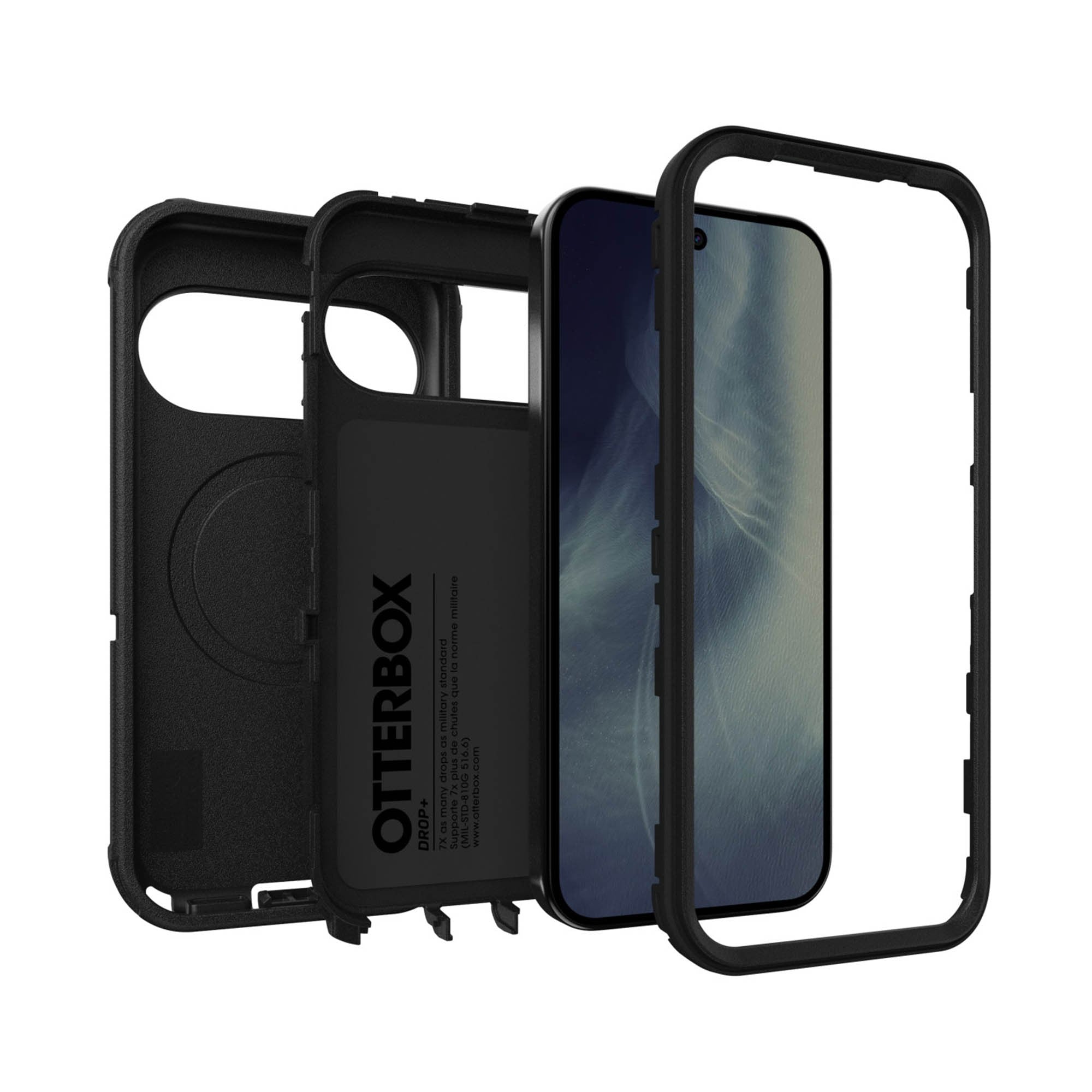 Google Pixel 11/11 Pro Otterbox Defender Pro w/Magnets Case - Black - 15-15976
