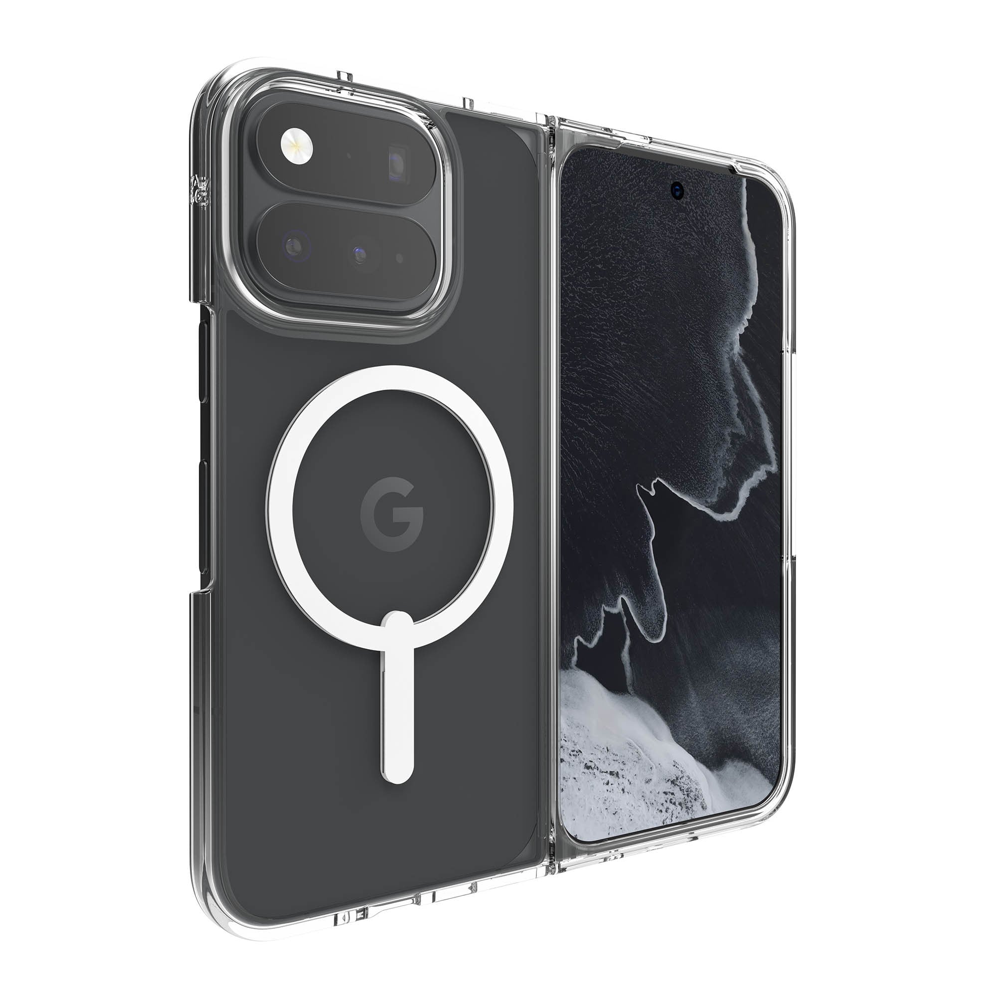 Google Pixel 11 Pro Fold ZAGG Graphene Crystal Palace Lite Snap Case - Clear - 15-16080