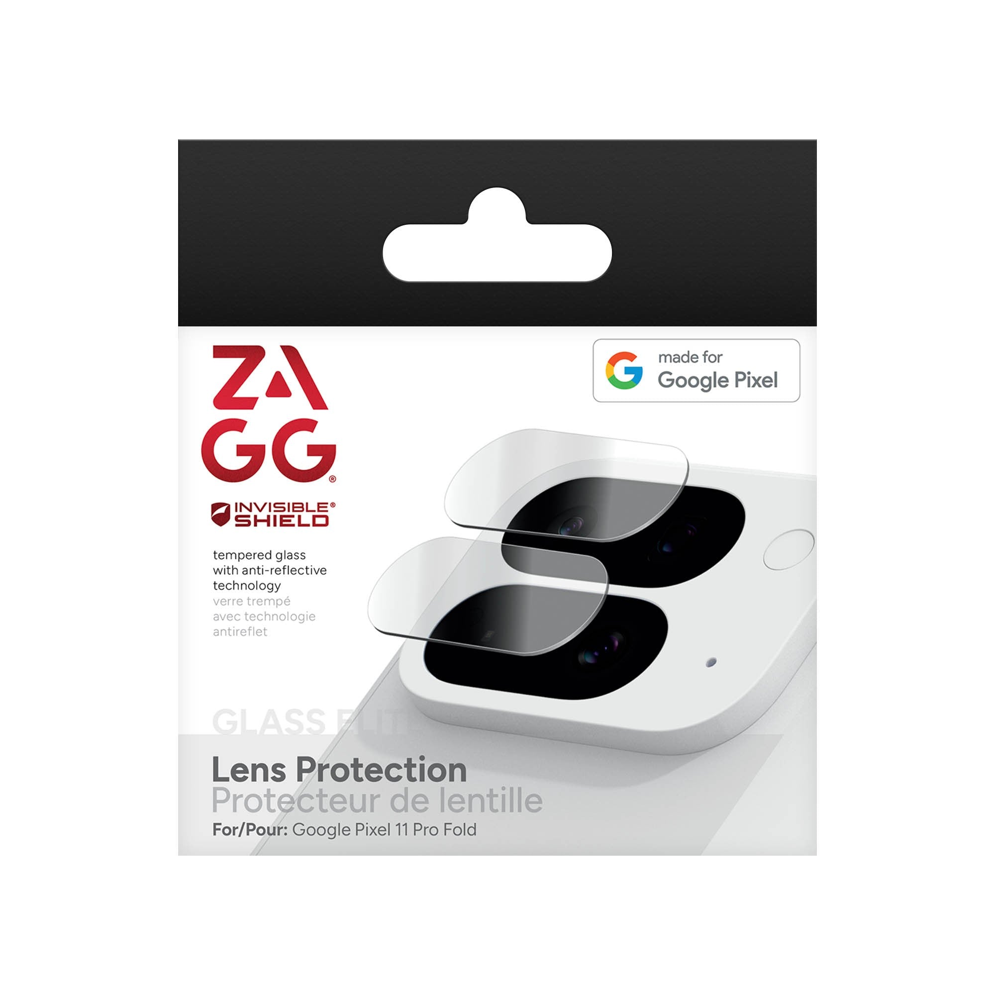 Google Pixel 11 Pro Fold ZAGG InvisibleShield Glass Elite AR Camera Lens Protector - 15-16087