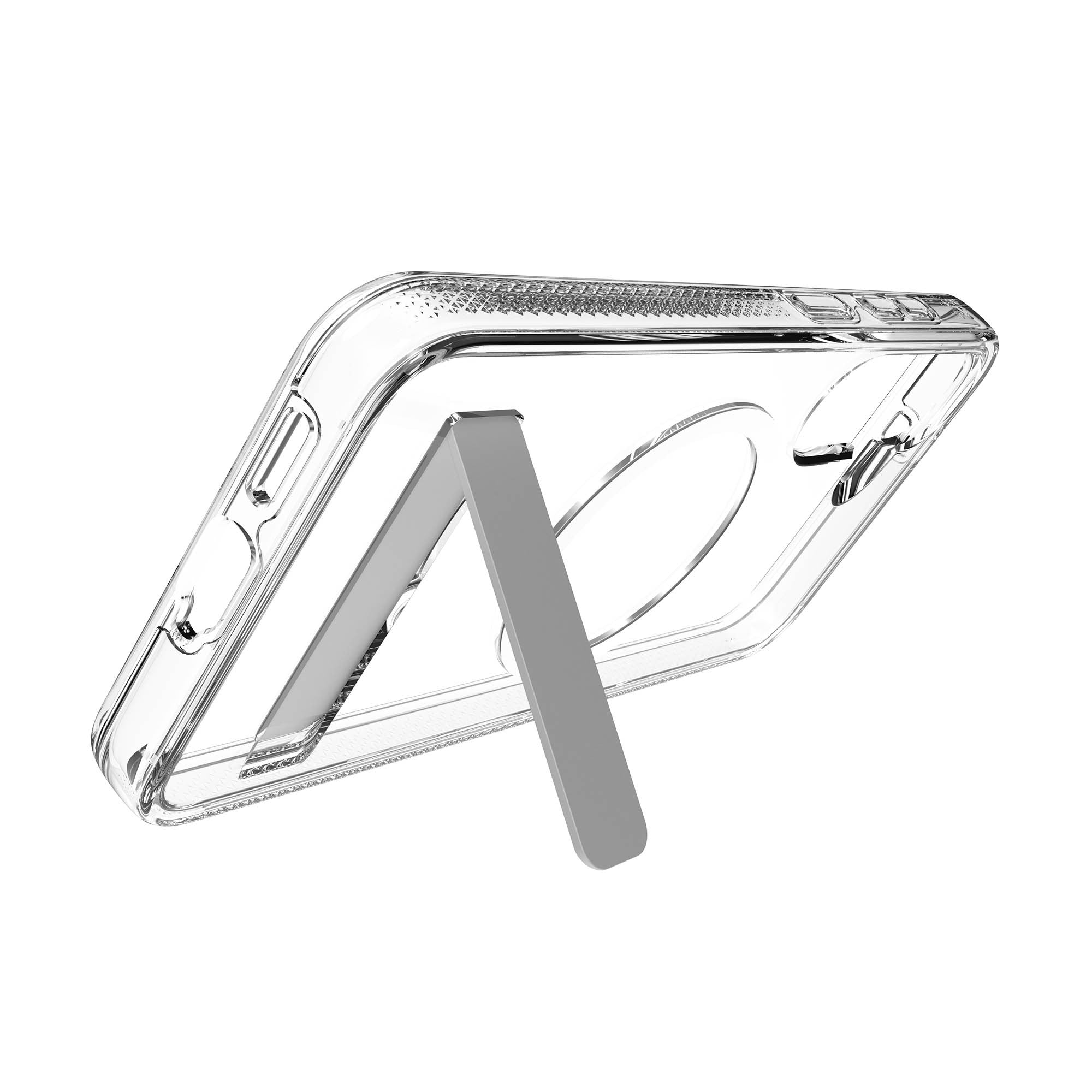 Samsung Galaxy S26 FE ZAGG Graphene Crystal Palace Snap Kickstand Case - Clear - 15-16225