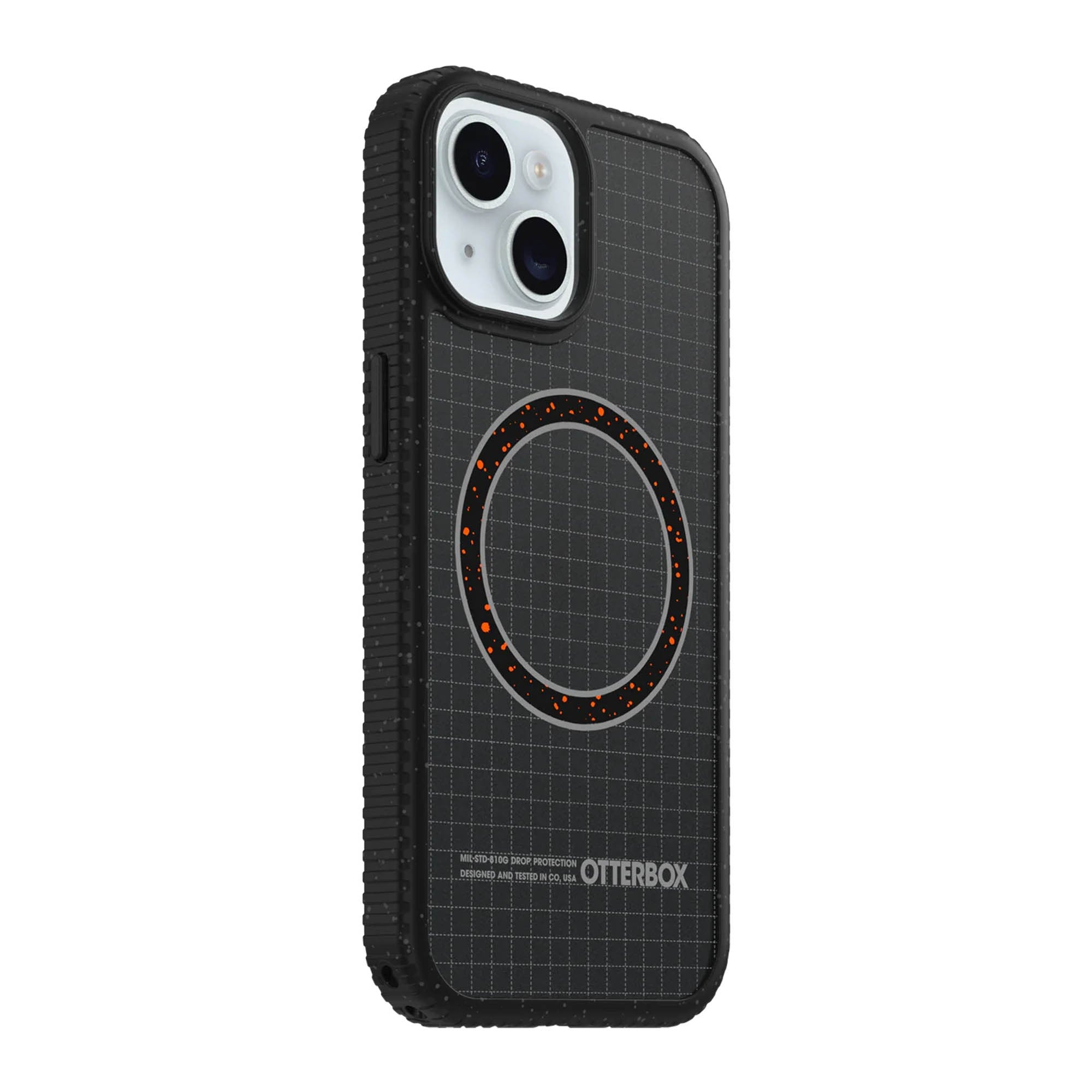 iPhone 17e/16e/15/14/13 Otterbox Sole MagSafe Case - Midnight Circuit - Black - 15-16354