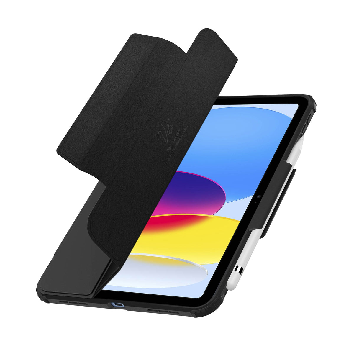 iPad A16/10th Gen Spigen Crystal Hybrid Pro - Black - 15-16403