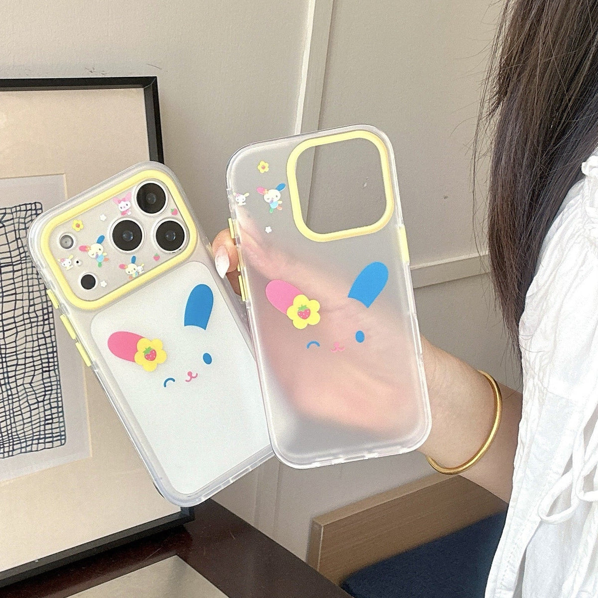 iPhone Usahana Transparent Case