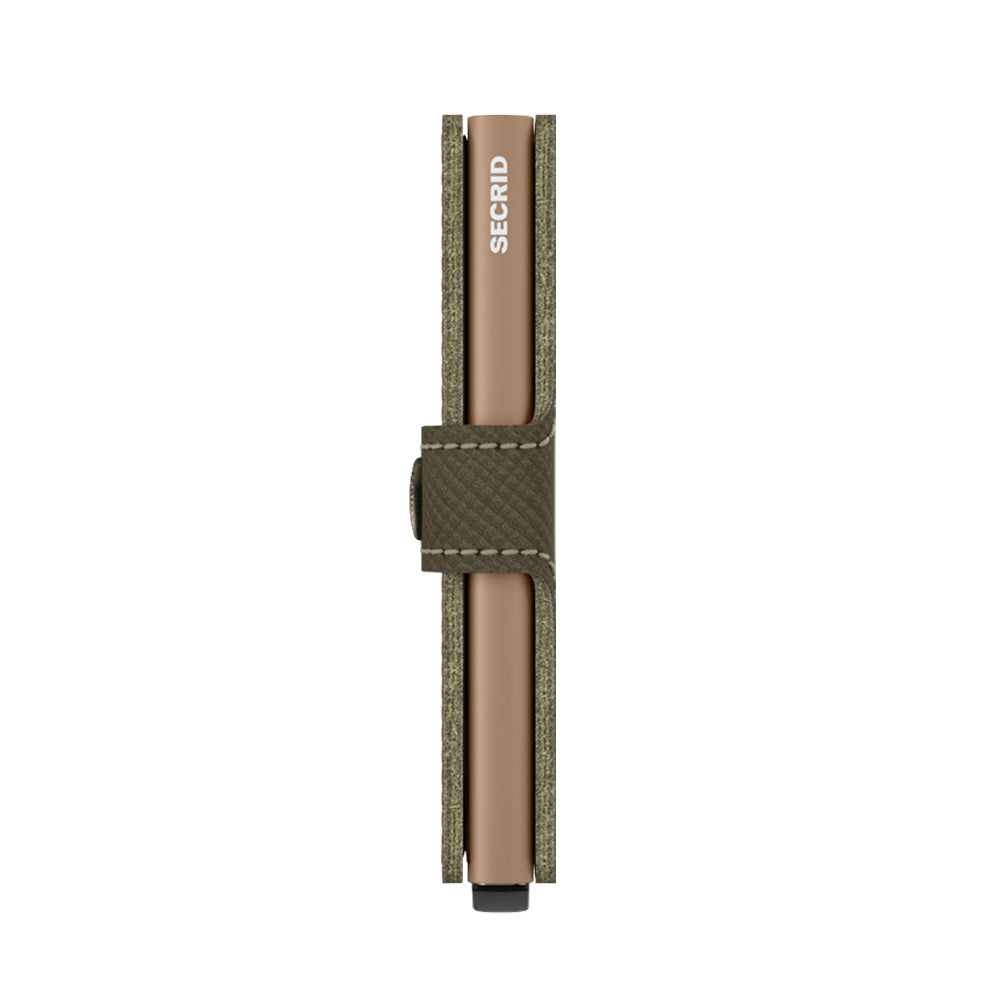 Secrid Miniwallet Saffiano Olive