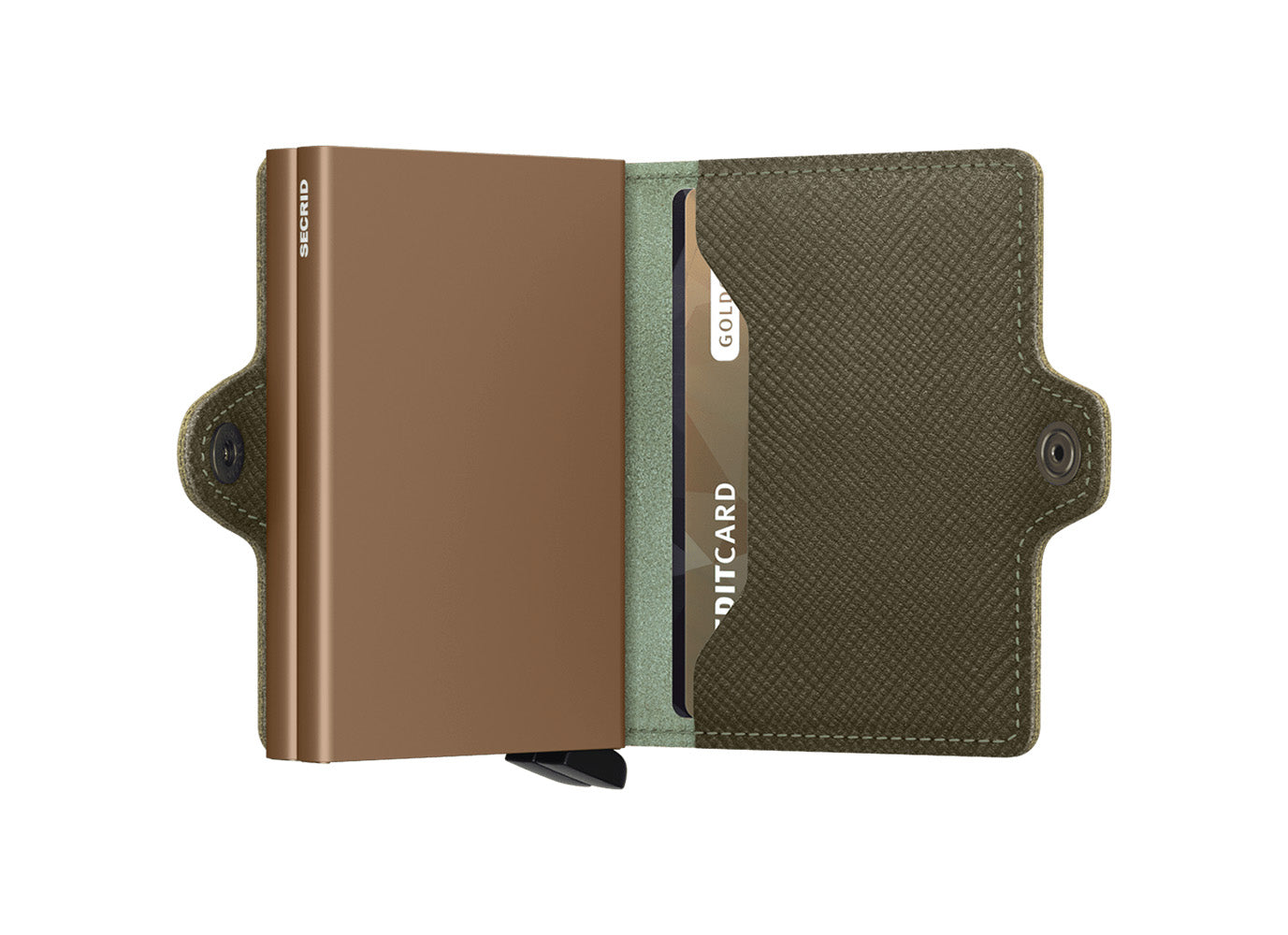 Secrid Twinwallet Saffiano Olive