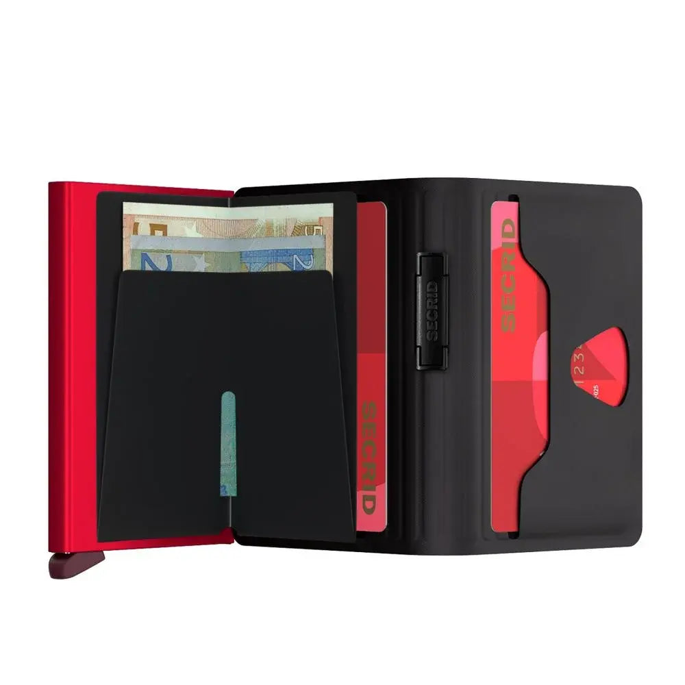 Secrid Bandwallet Sheltersuit Black-Red
