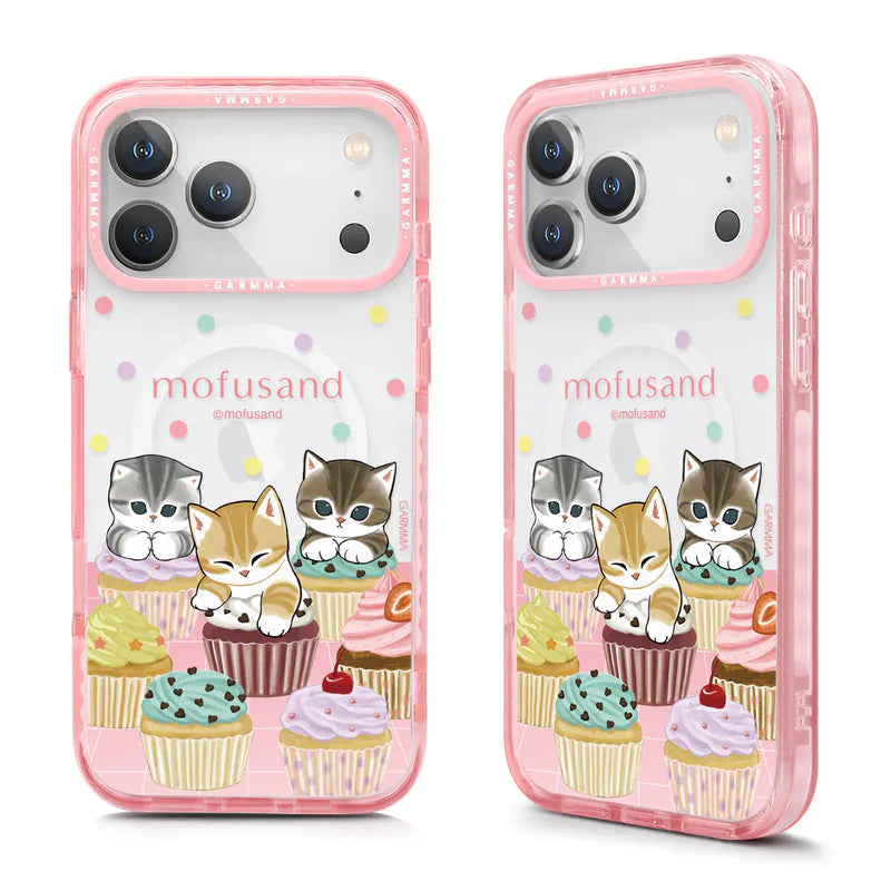 iPhone 17 Series GARMMA Mofusand Cupcake Case MagSafe