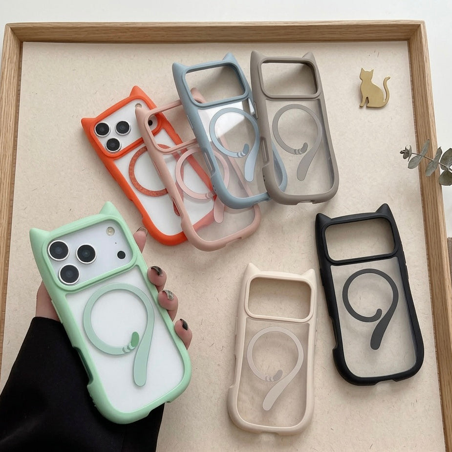 iPhone 3D Cat Ear Bumper Case with Magsafe