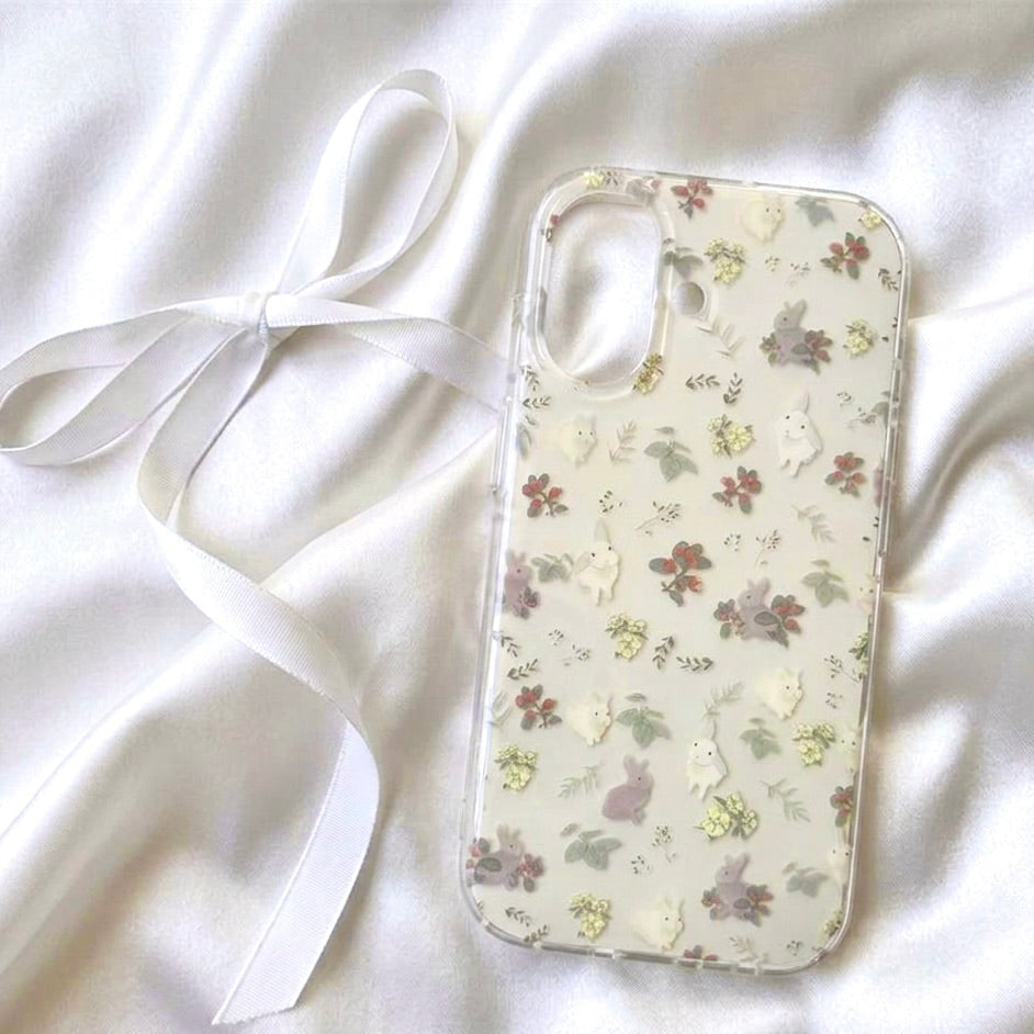 iPhone Bunny Blossom Garden Case