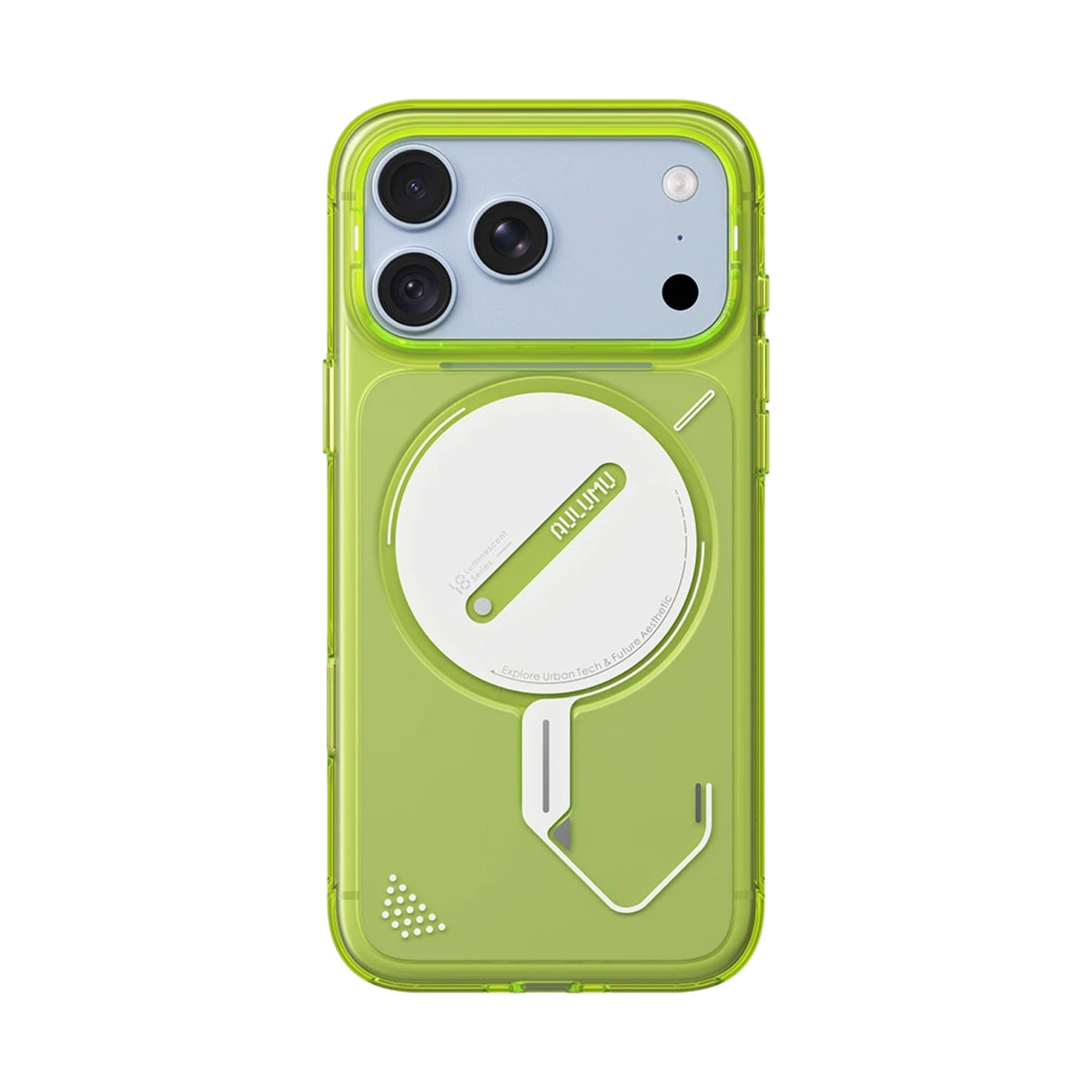 AULUMU iPhone 18 Pro Max/17 Pro Max Ghost Lumen Transparent Case