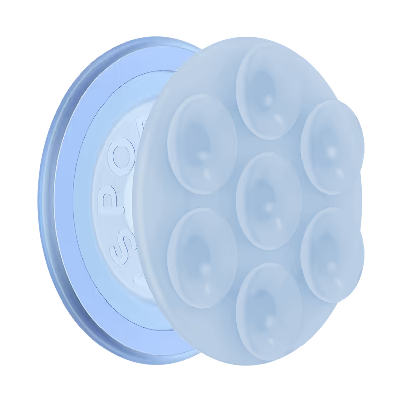 PopGrip Suck-Up for MagSafe Round with Adapter Frost