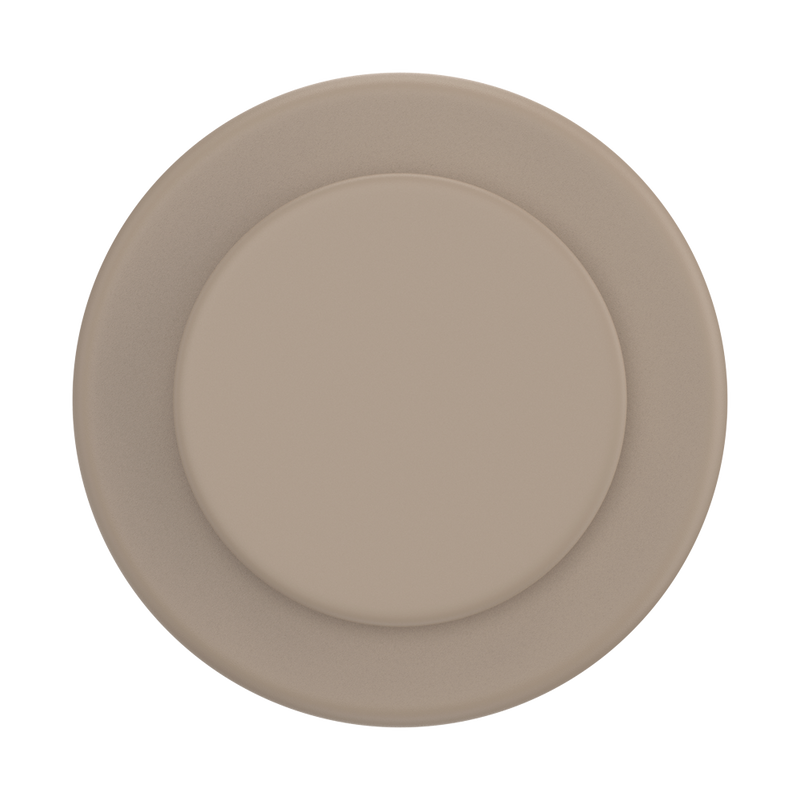 PopSockets PopGrip for MagSafe Round with Adapter Ring Soft Touch Latte