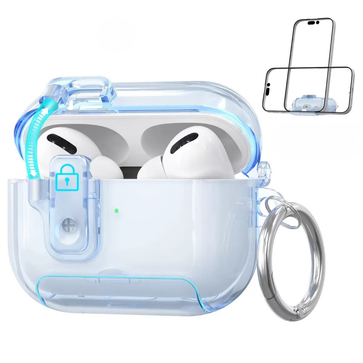 AirPods Transparent Stand Design Case