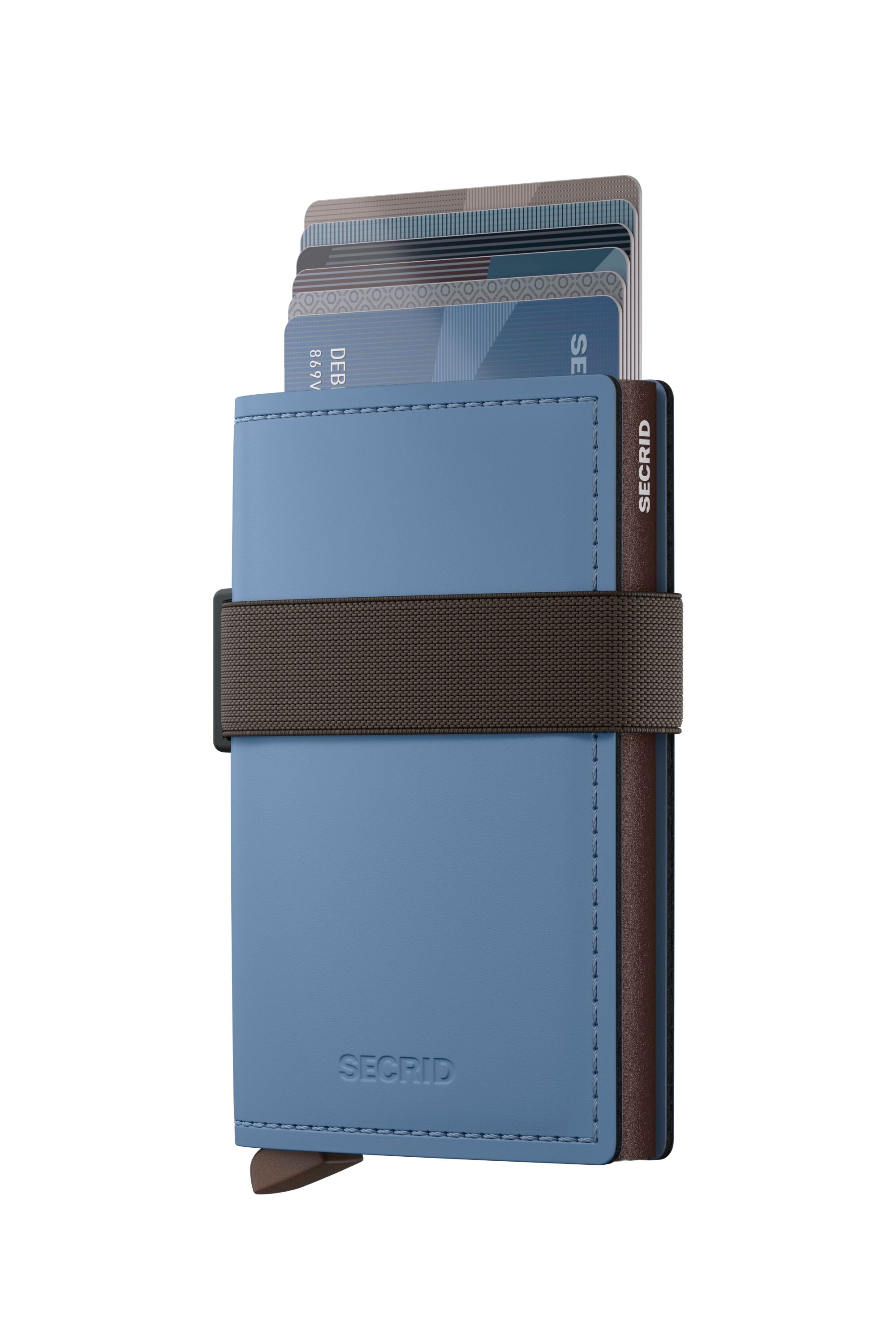 Secrid Bandwallet Matte Steel Blue Brown