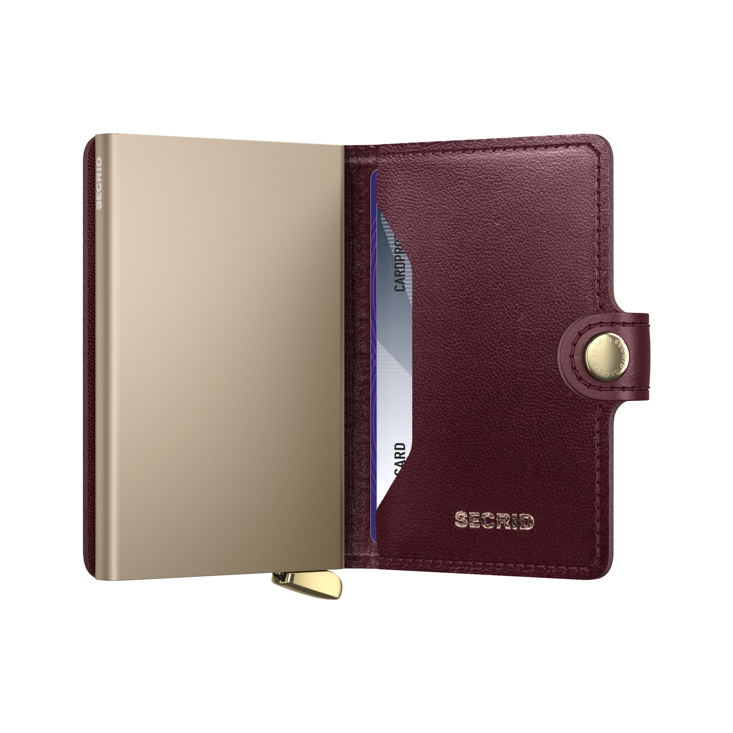 Secrid Premium Miniwallet Emboss Diamond Bordeaux