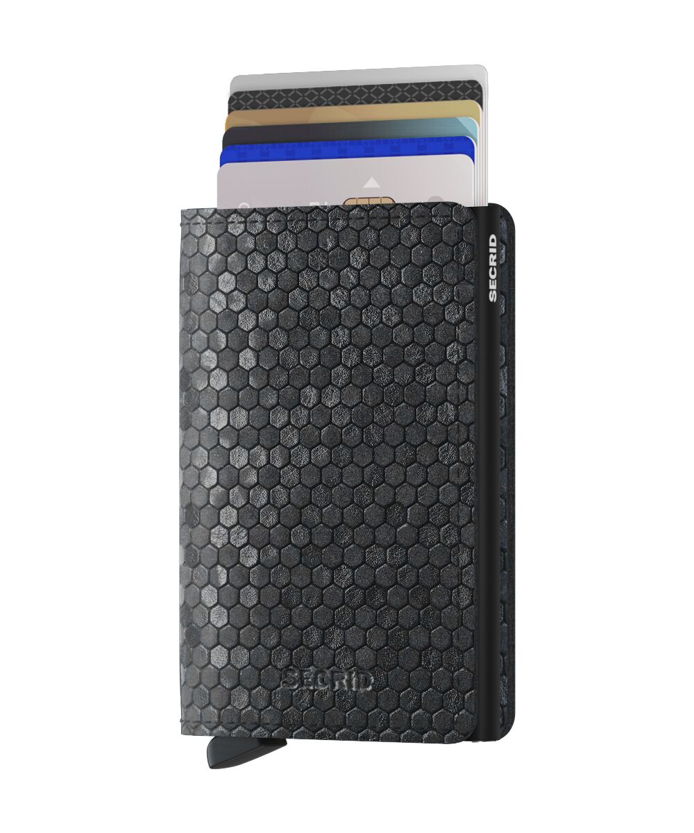 Secrid Slimwallet Hexagon Black