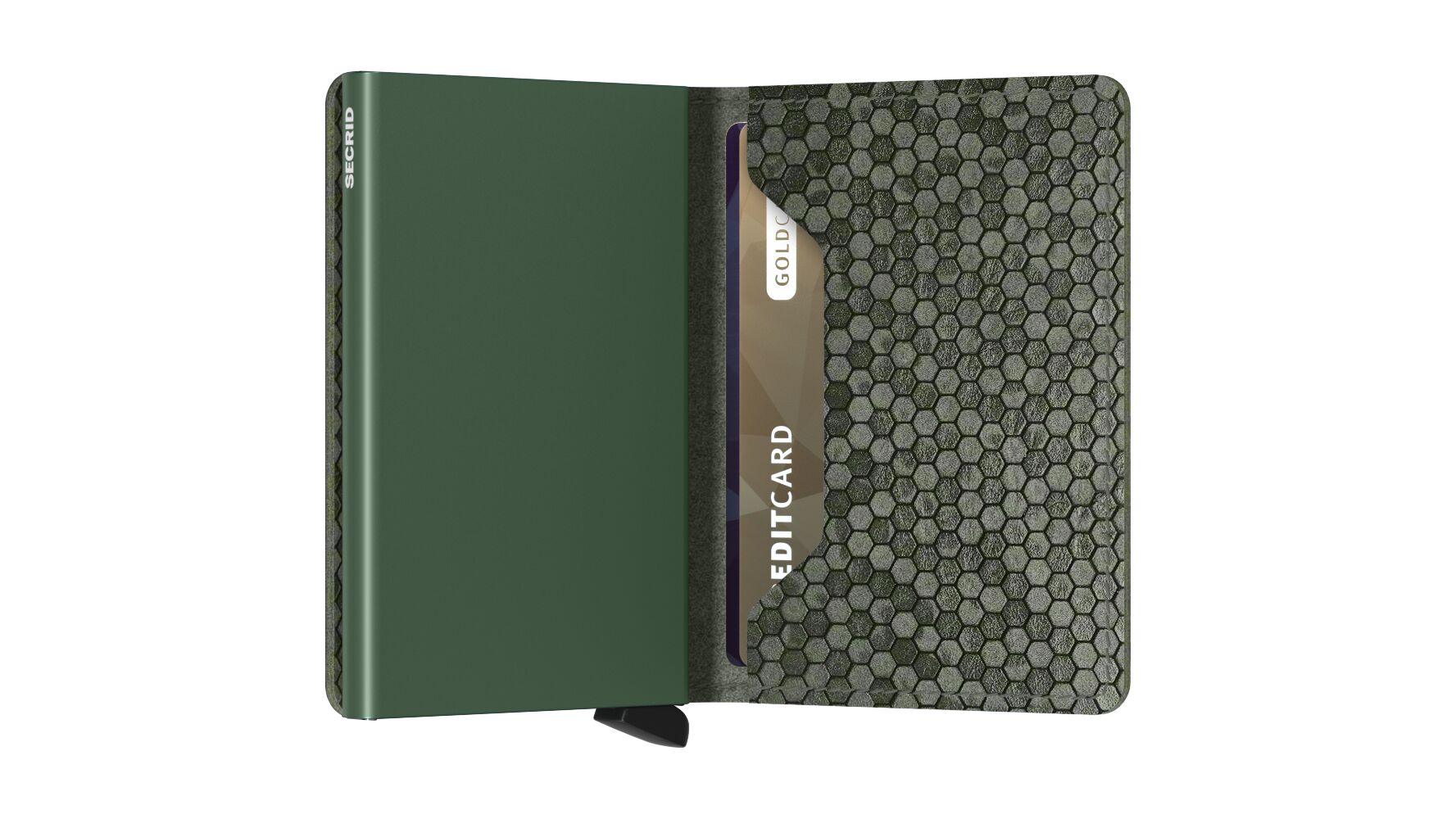Secrid Slimwallet Hexagon Green