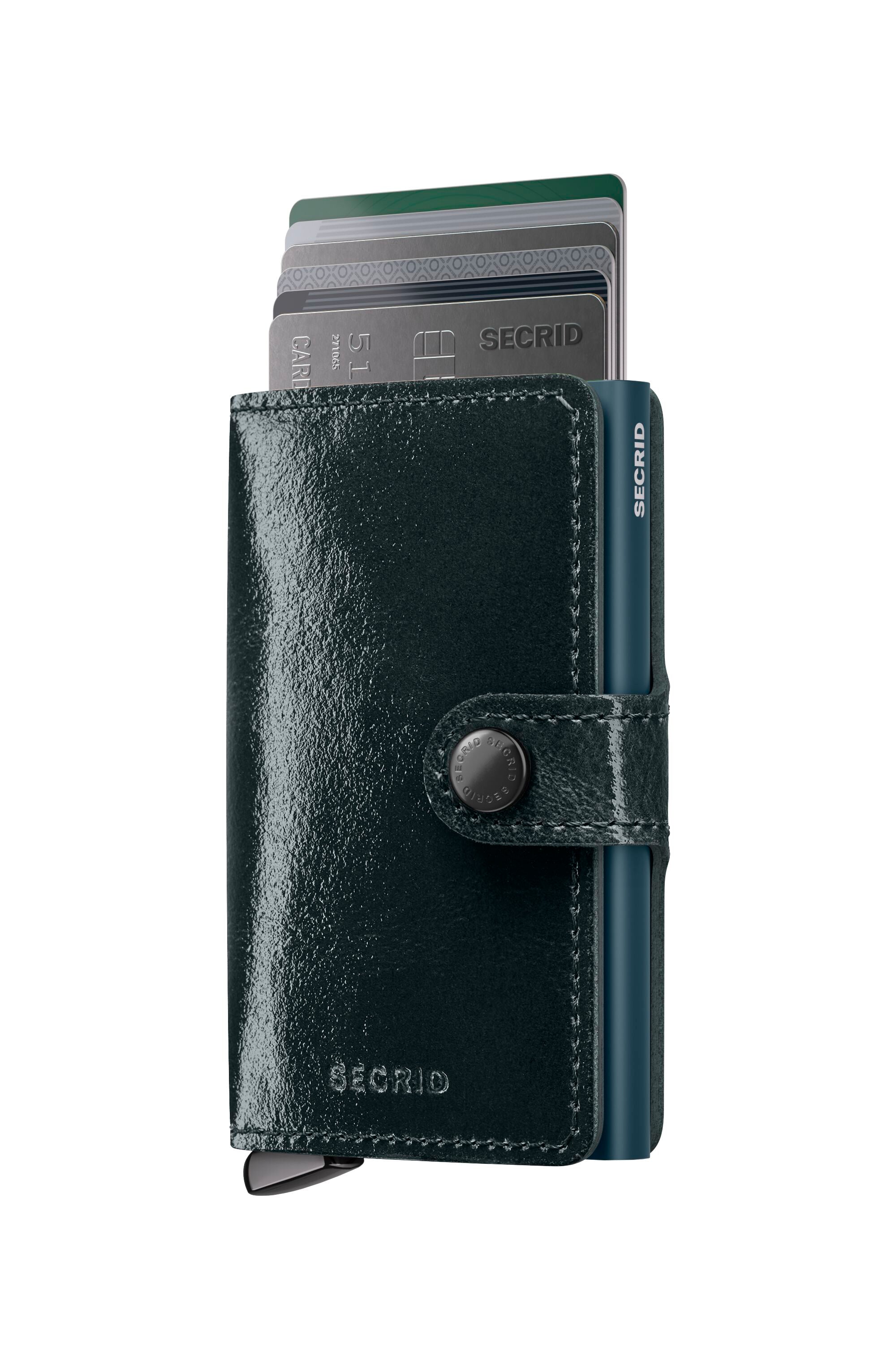 Secrid Premium Miniwallet Naplak Bottle Green