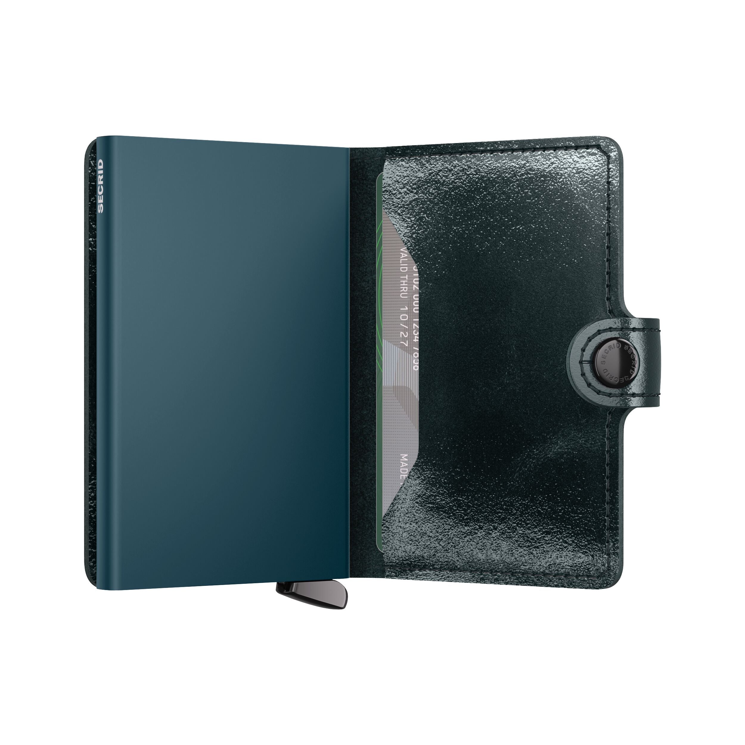 Secrid Premium Miniwallet Naplak Bottle Green