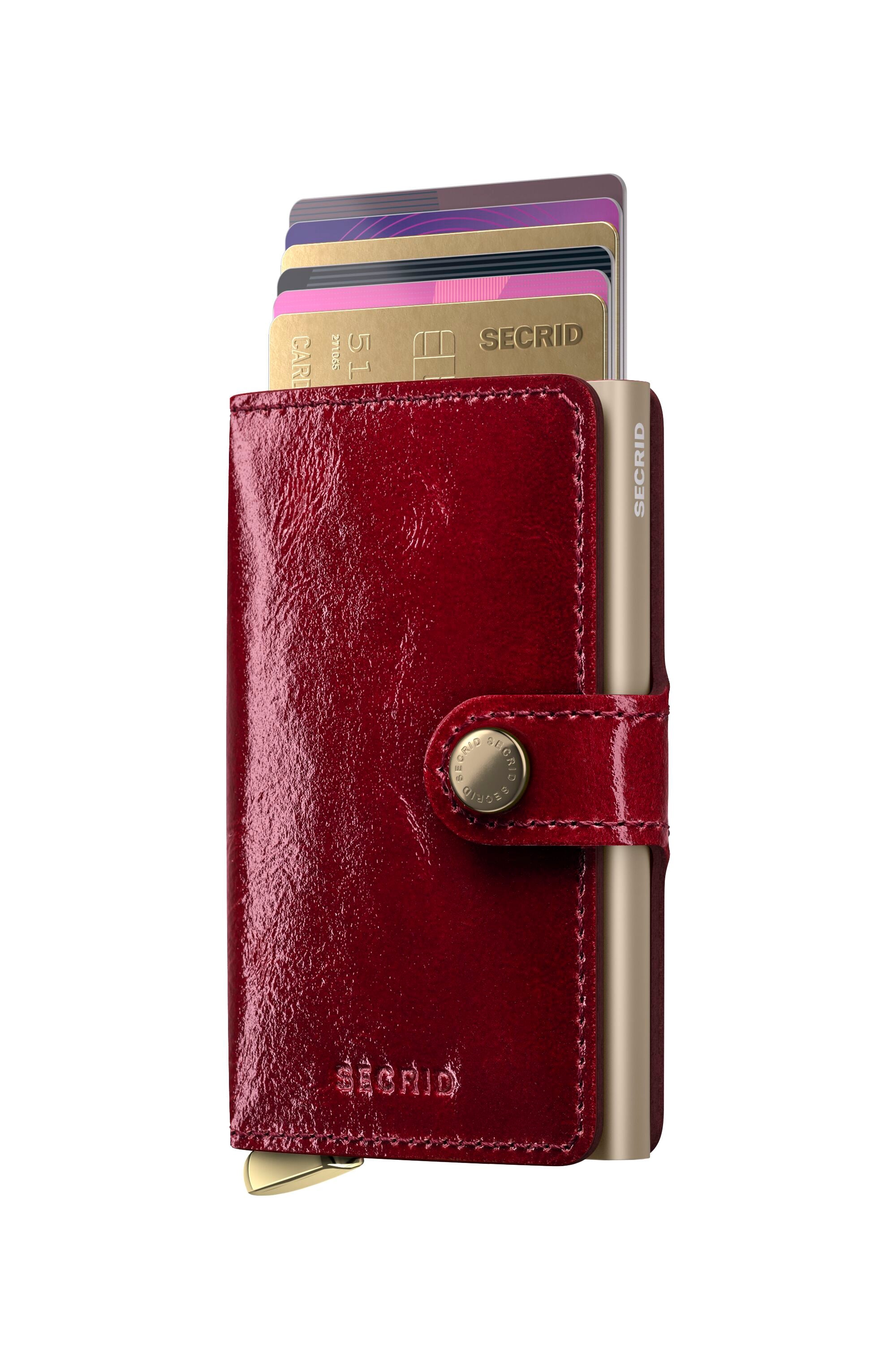 Secrid Premium Miniwallet Naplak Red