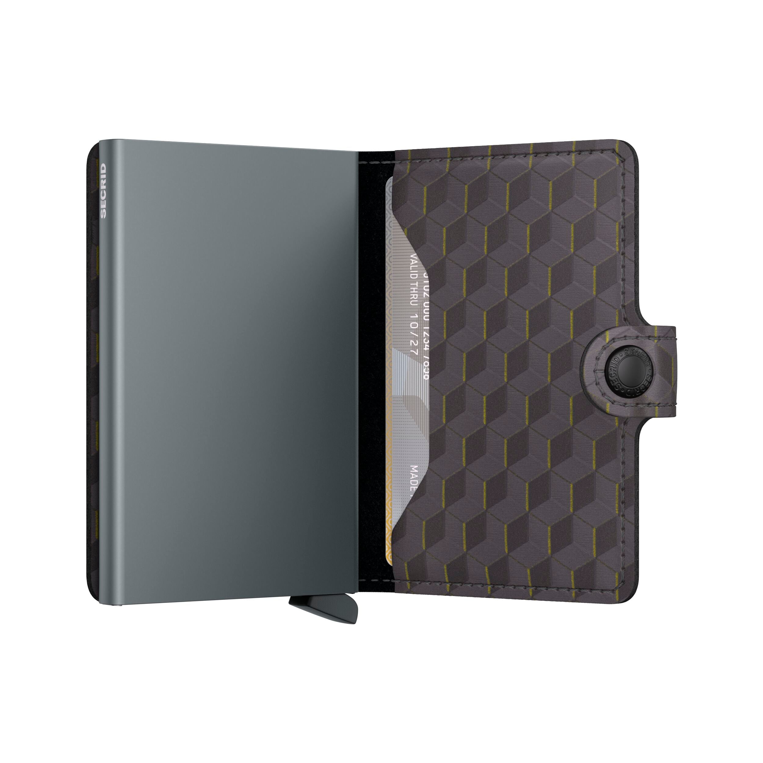 Secrid Miniwallet Optical Grey Yellow