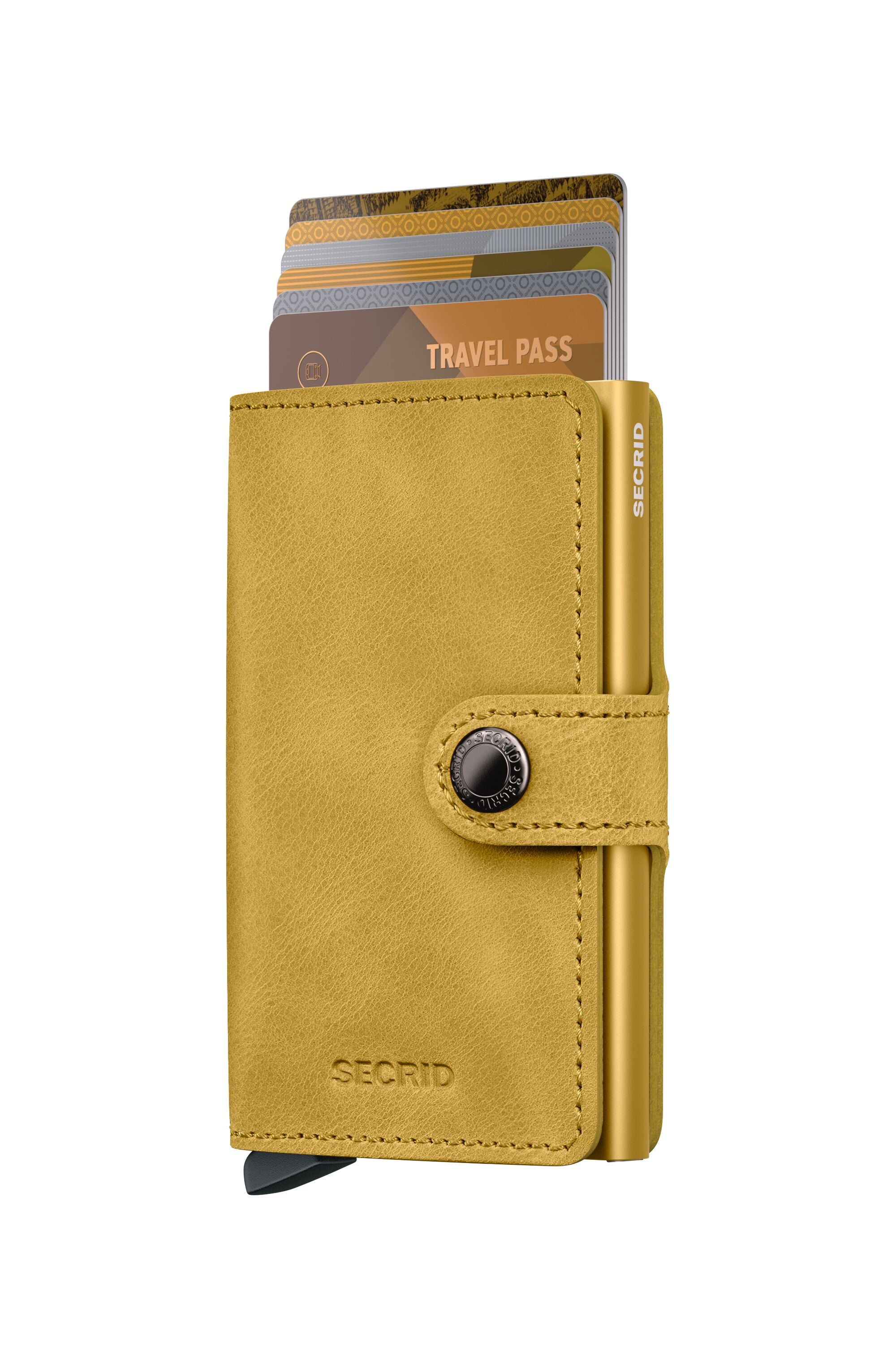 Secrid Miniwallet Vintage Yellow