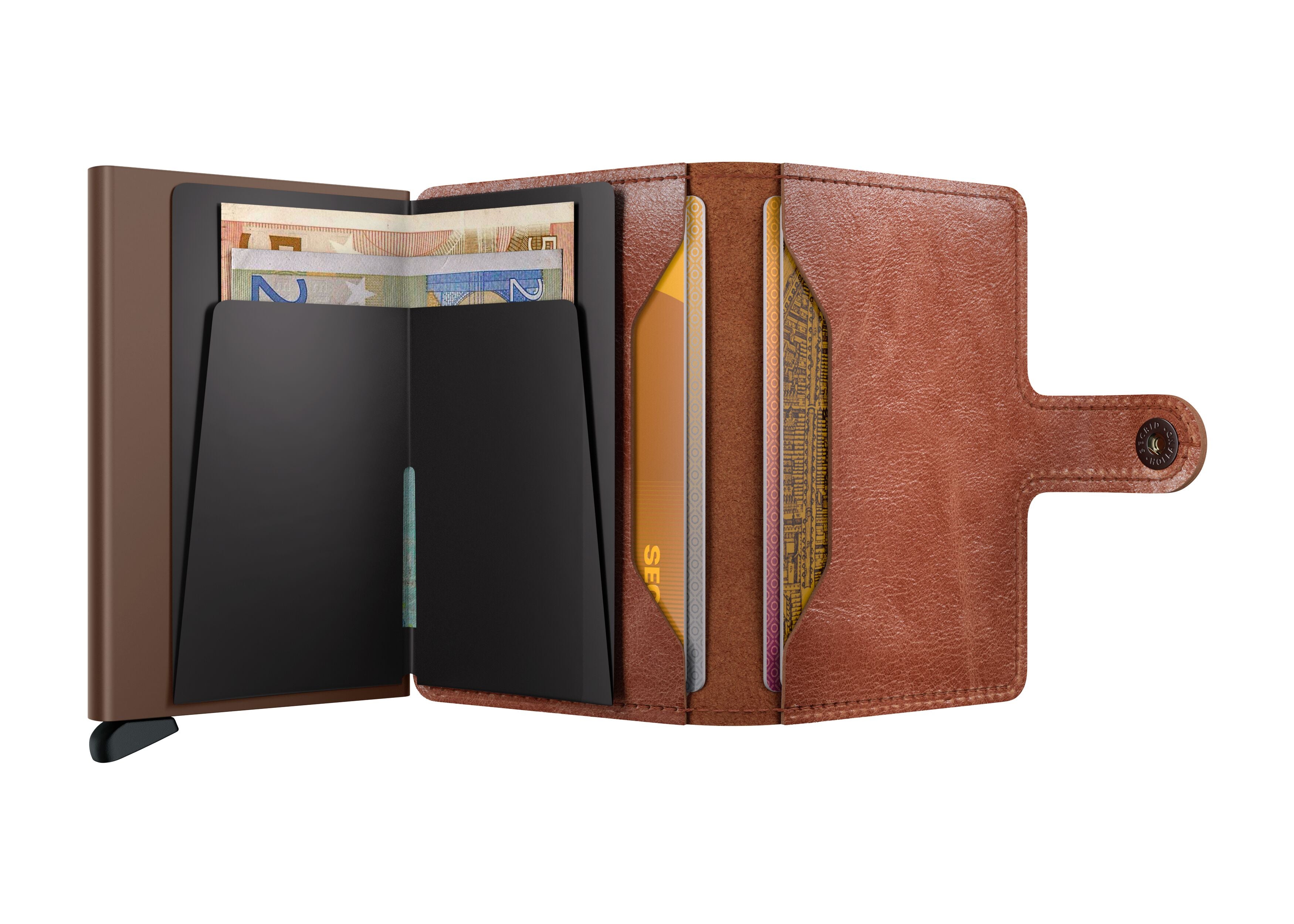 Secrid Miniwallet Vintage Cognac-Brown