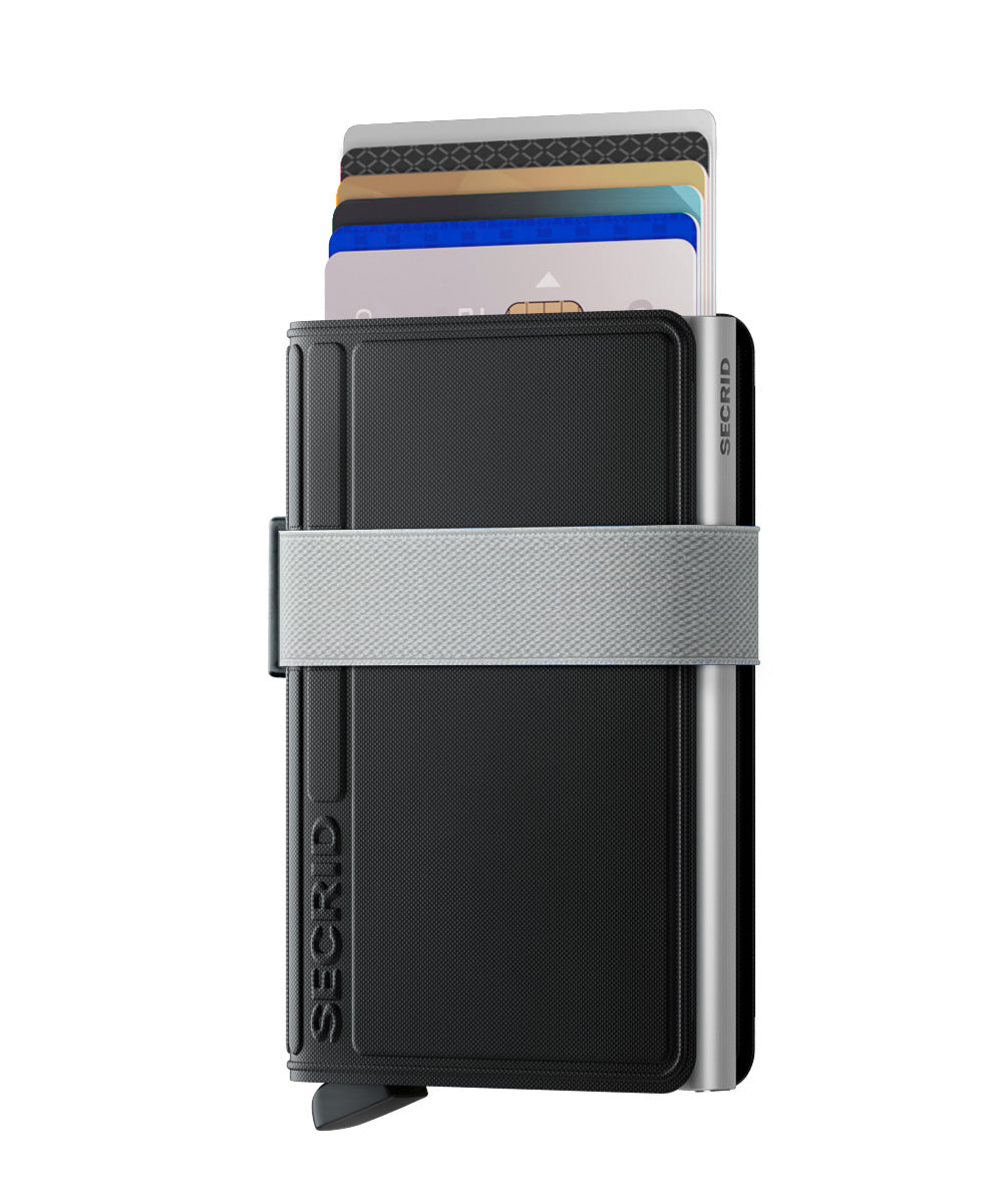 Secrid Band Wallet TPU- Black- White