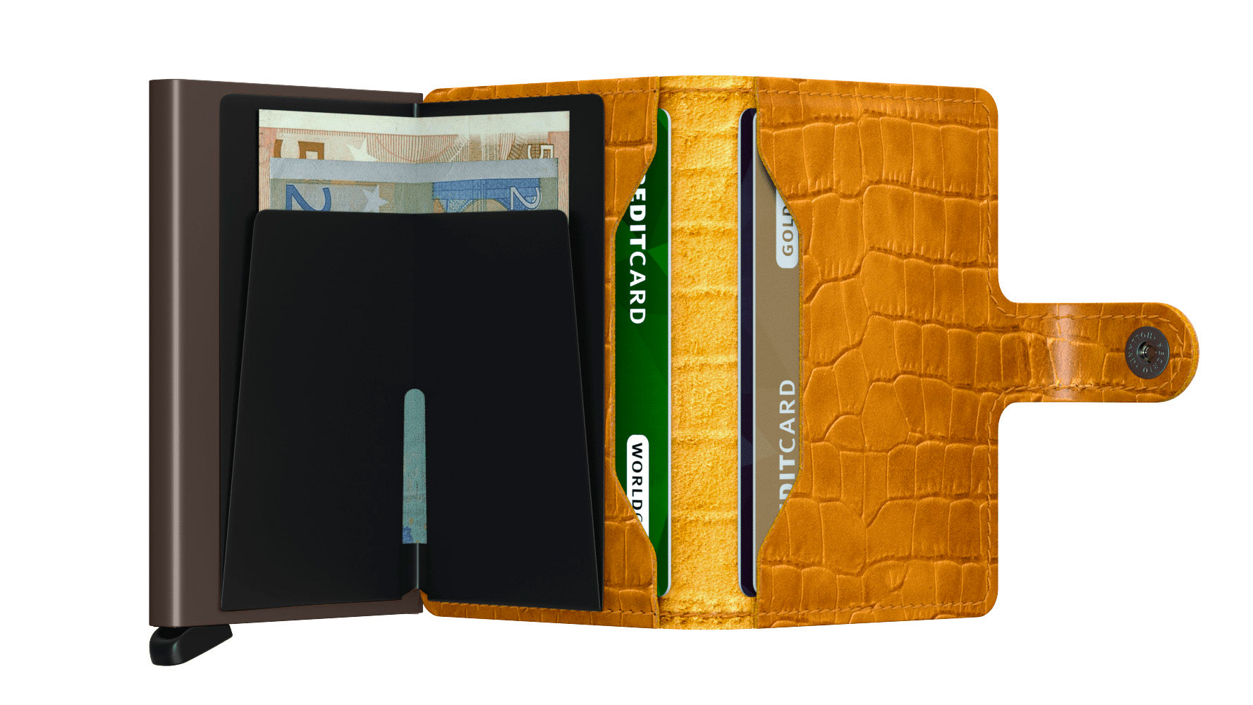 Secrid Miniwallet Ochre Brown
