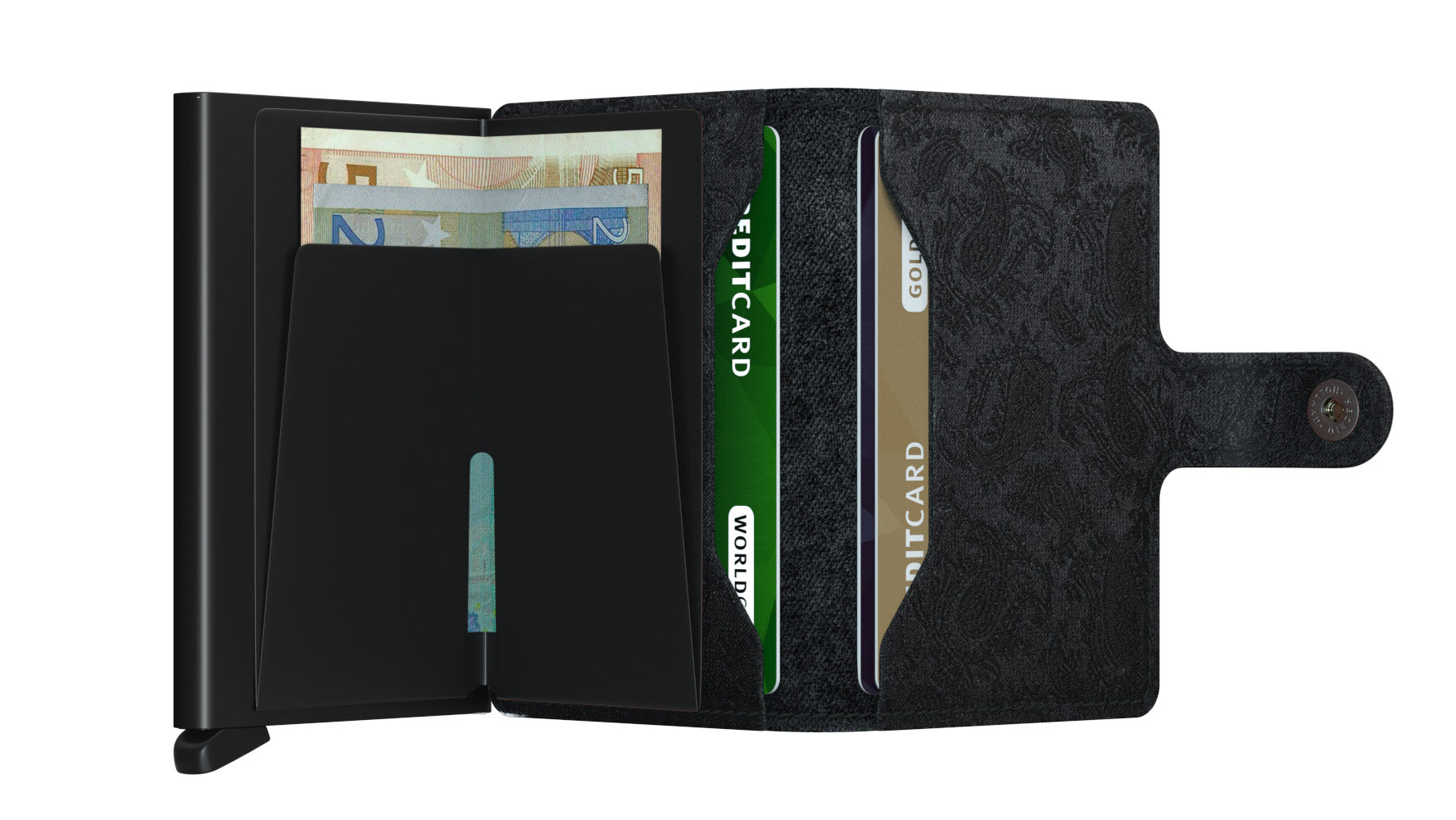 Secrid Miniwallet Paisley Black