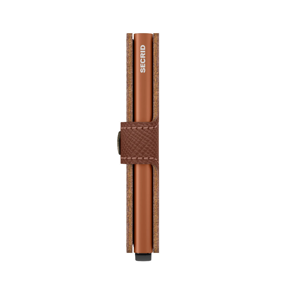 Secrid Miniwallet Saffiano Caramel
