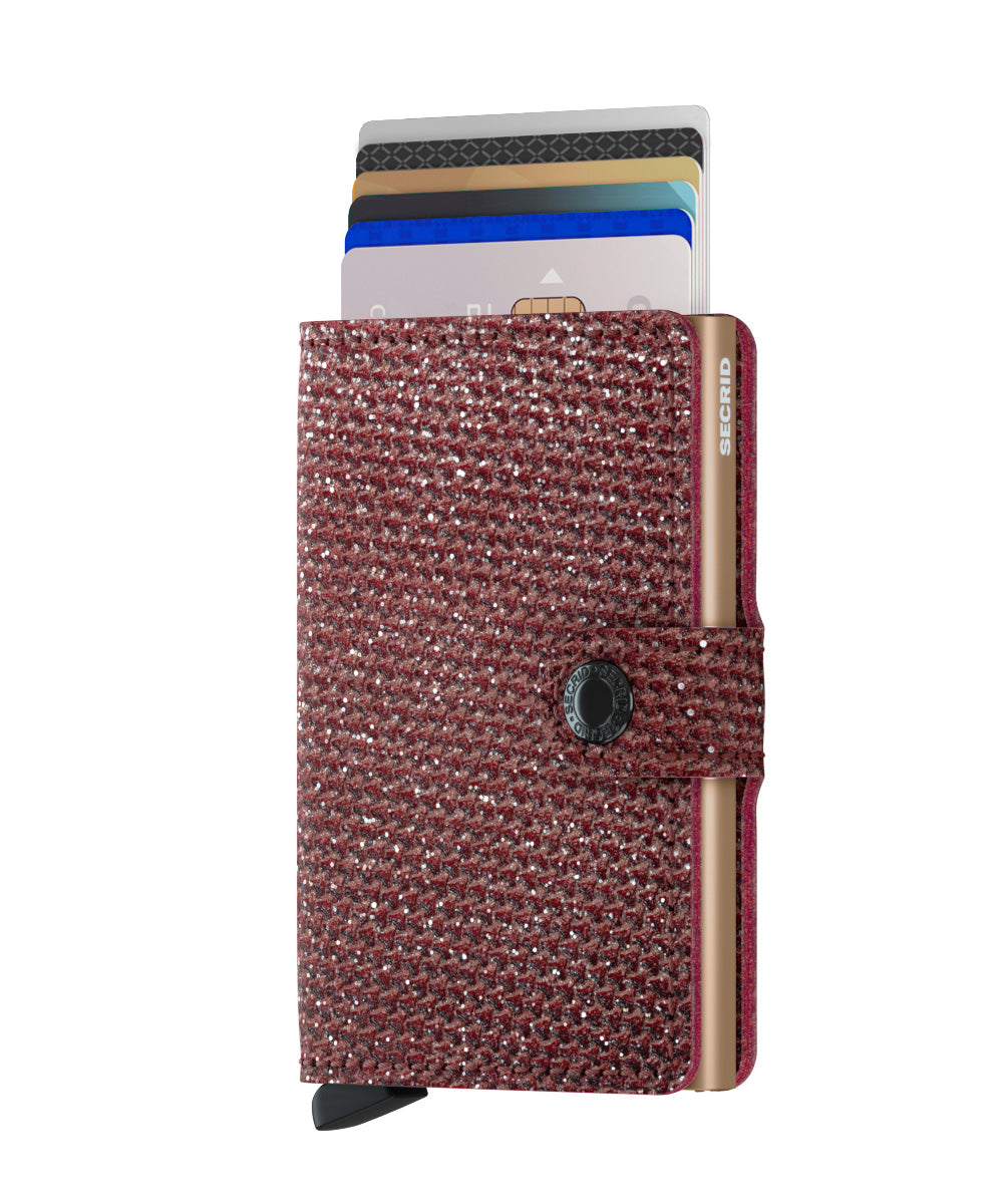 Secrid Miniwallet Sparkle red
