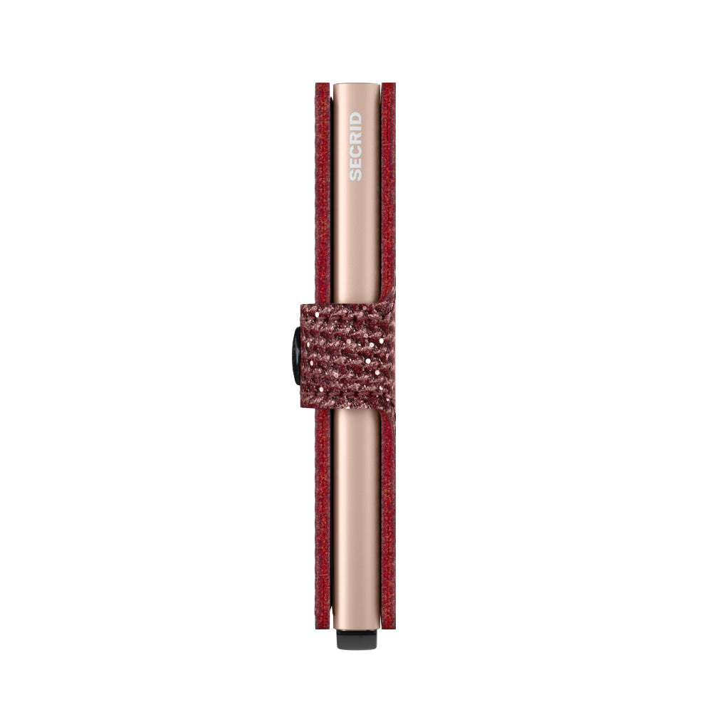 Secrid Miniwallet Sparkle red