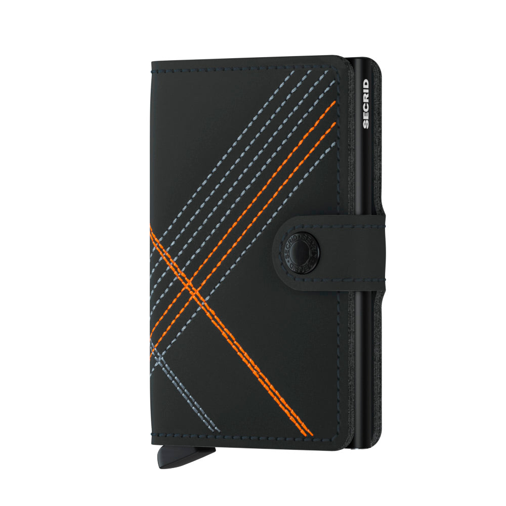 Secrid Miniwallet Stitch Linea Orange