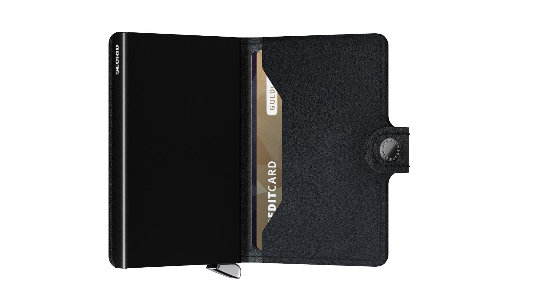 Secrid Premium Miniwallet Emboss Lines Black