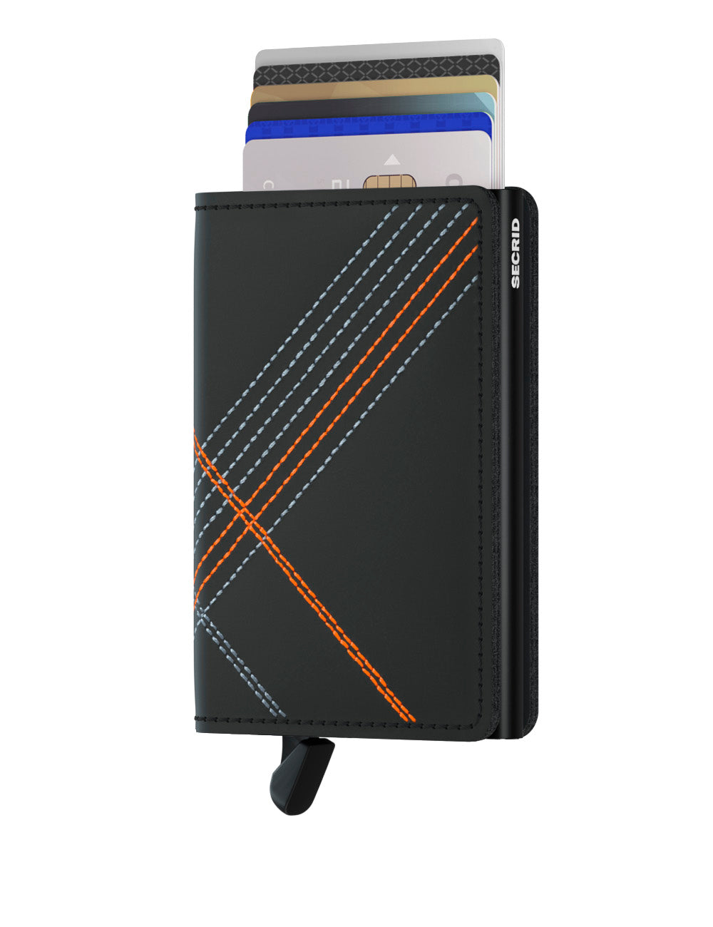 Secrid Slimwallet Stitch Linea Orange