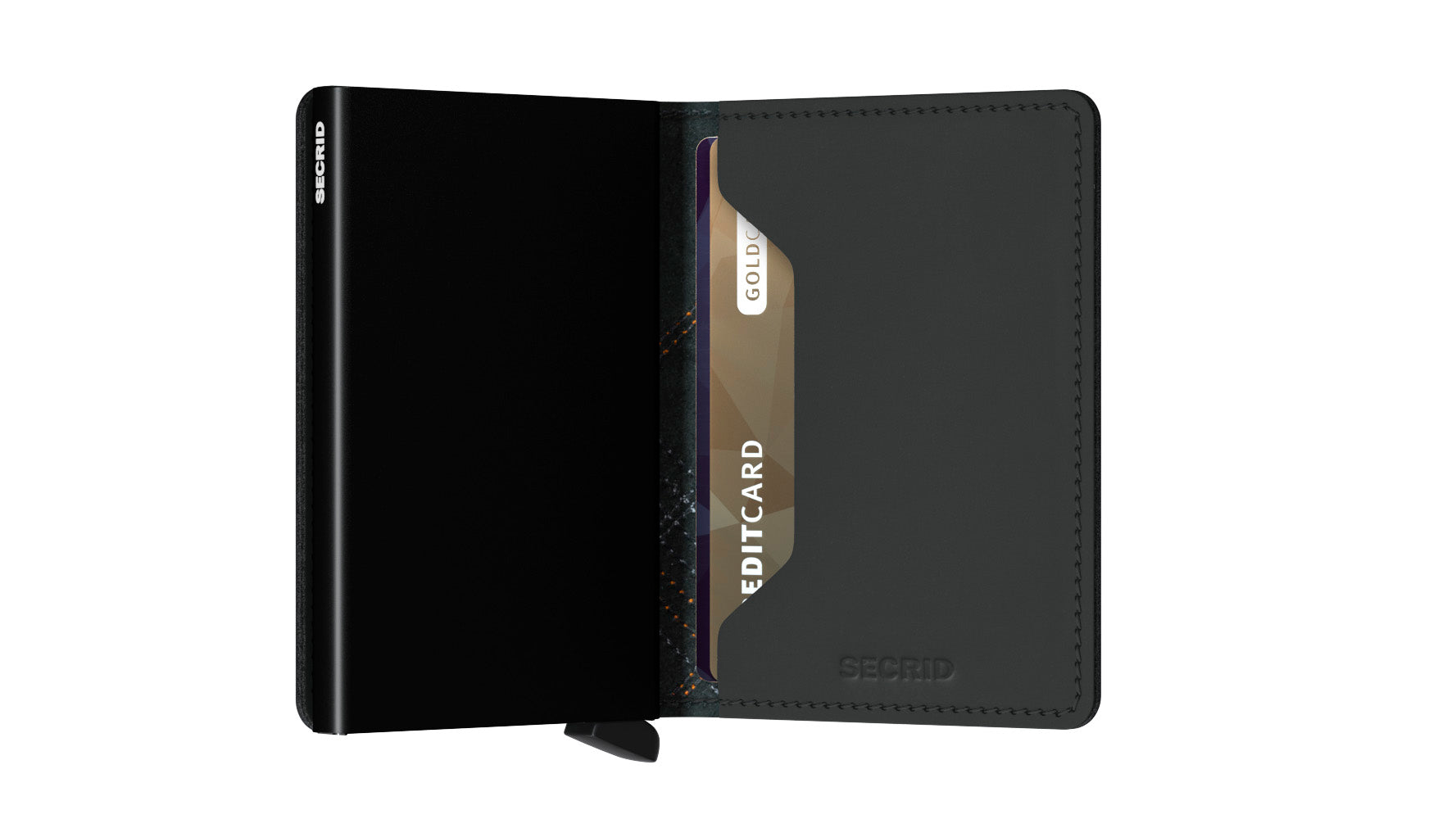 Secrid Slimwallet Stitch Linea Orange