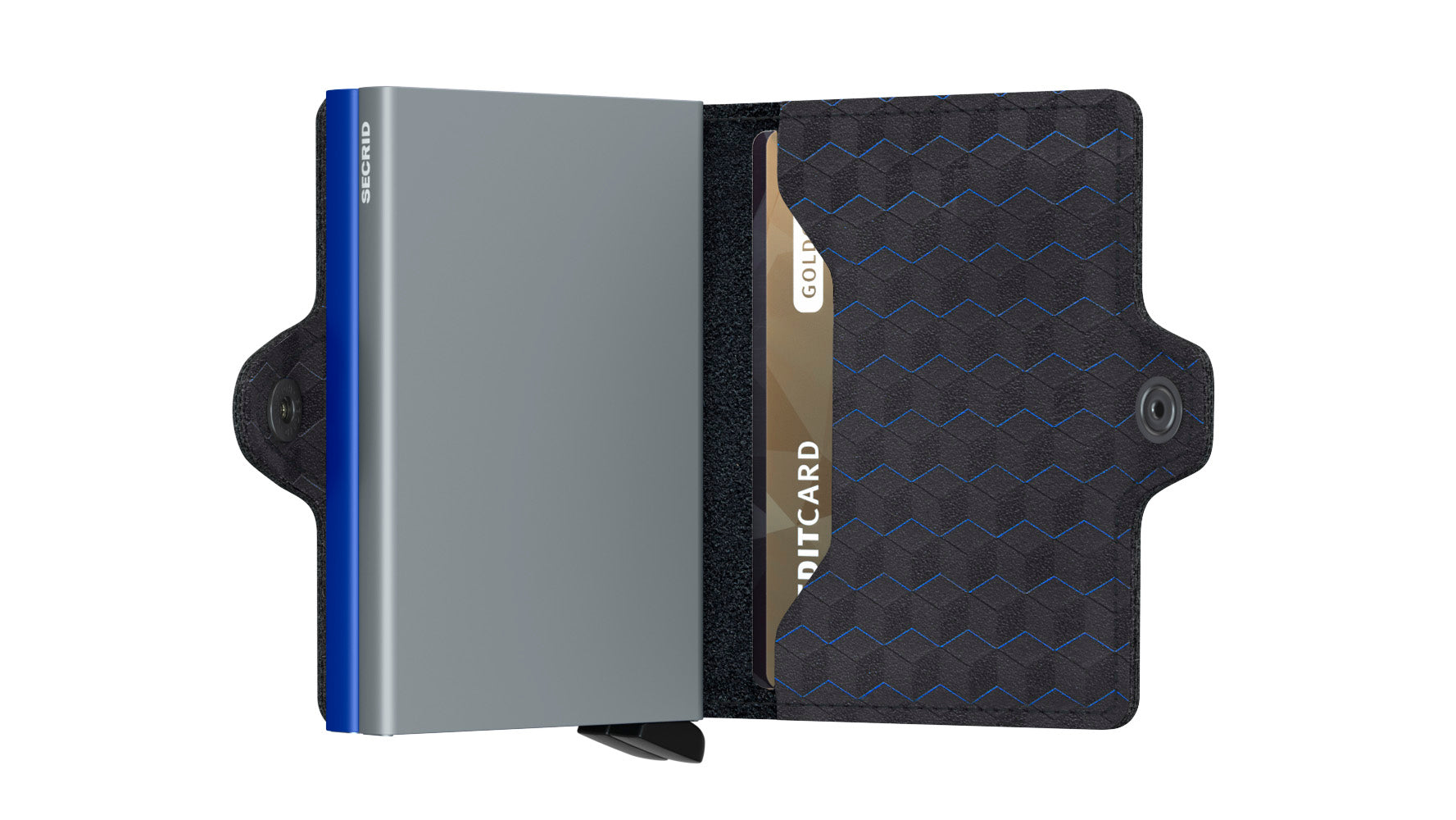 Secrid Twinwallet Optical Titanium Blue