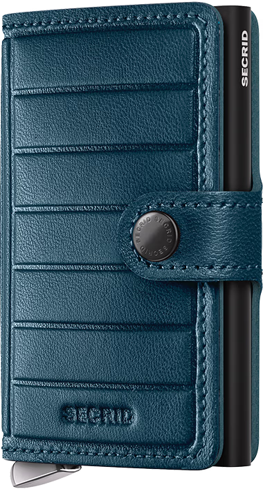 Secrid Premium Miniwallet Emboss Lines Teal