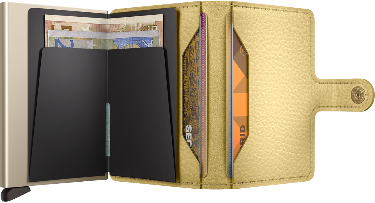 Secrid Miniwallet Pebble Butter Yellow