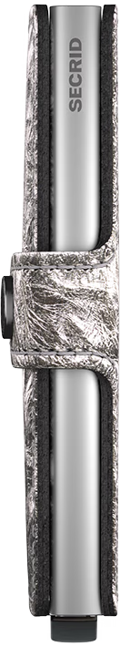 Secrid Miniwallet Crunch Silver
