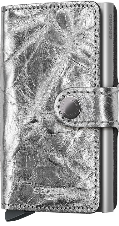 Secrid Miniwallet Crunch Silver