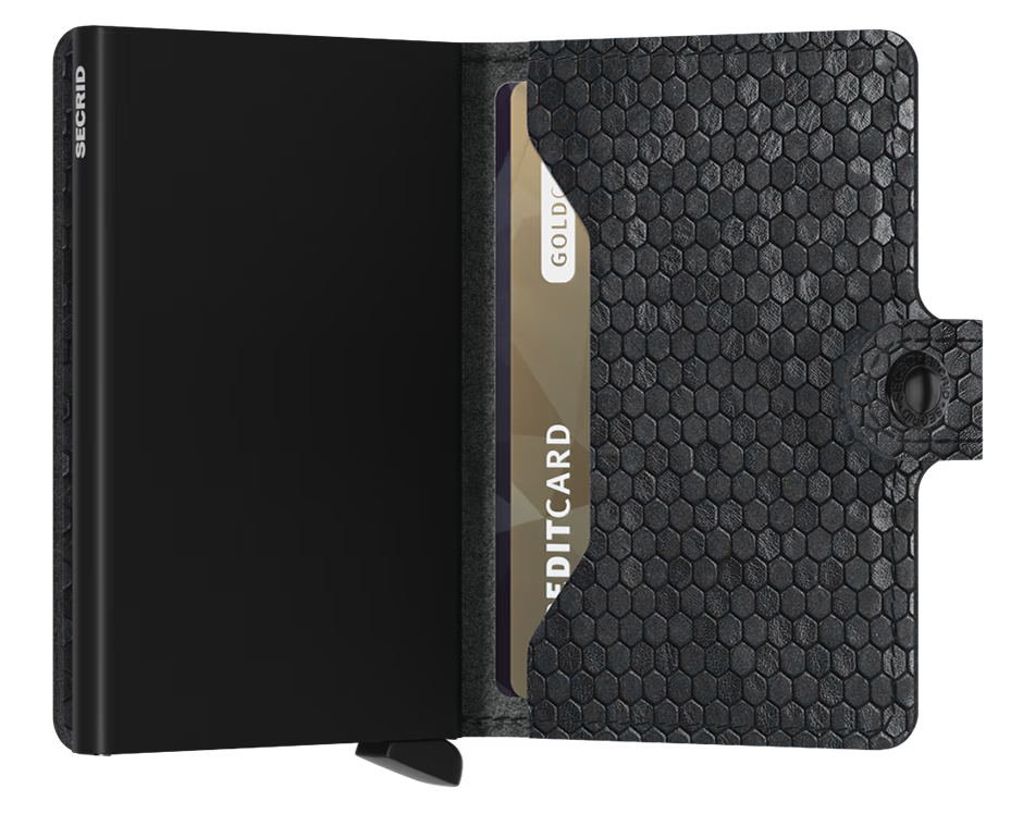 Secrid Miniwallet Hexagon Black