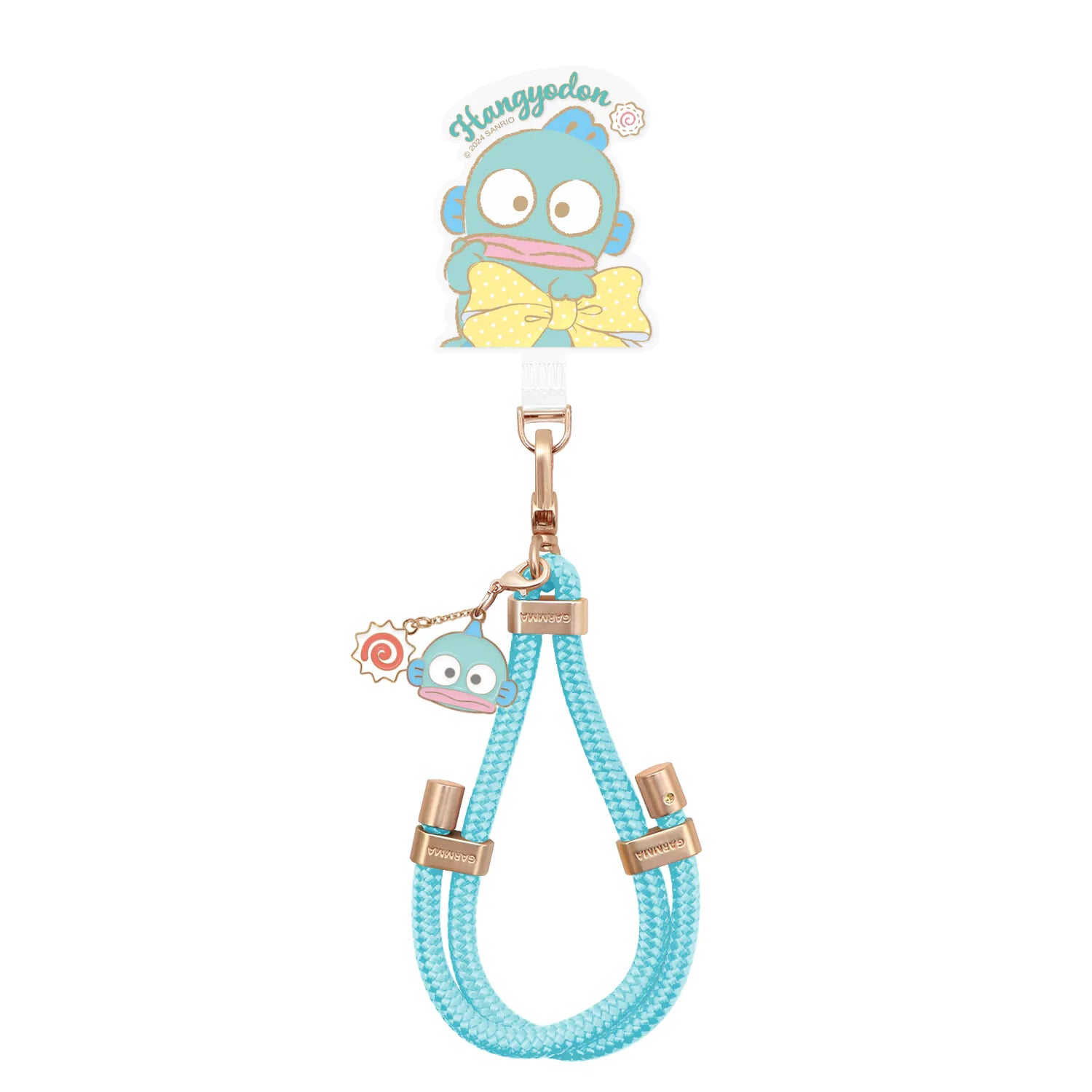 GARMMA Metal Charm Lanyard 36cm Hangyodon