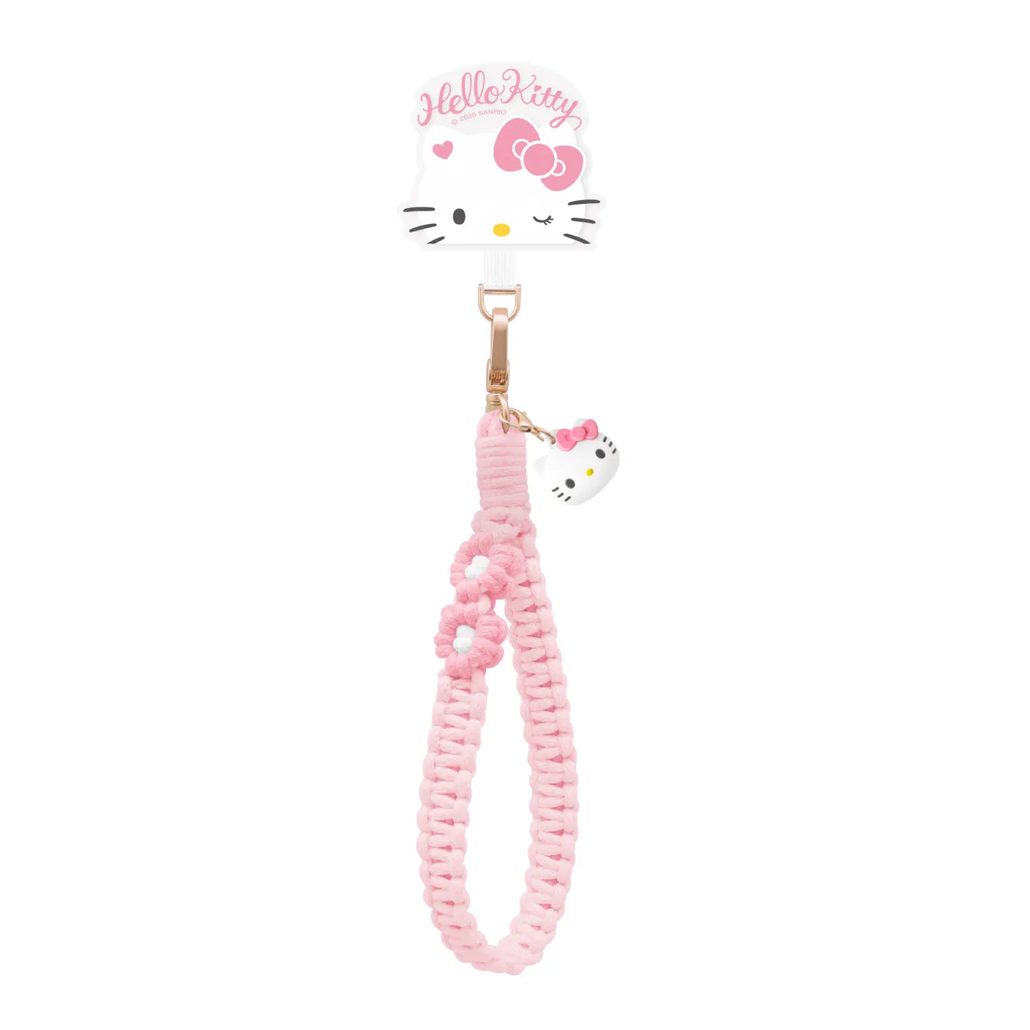 GARMMA Braided Lanyard 36cm Hello Kitty