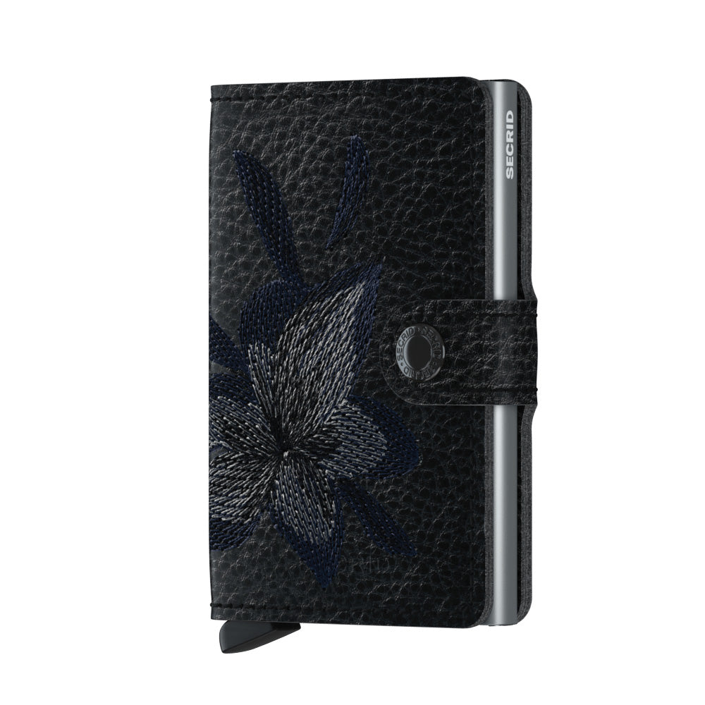 Secrid Miniwallet Stitch Magnolia Black