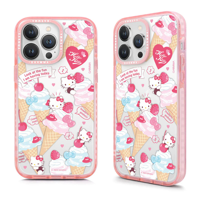 iPhone 15 Series GARMMA Sanrio Hello Kitty Ice Cream Case